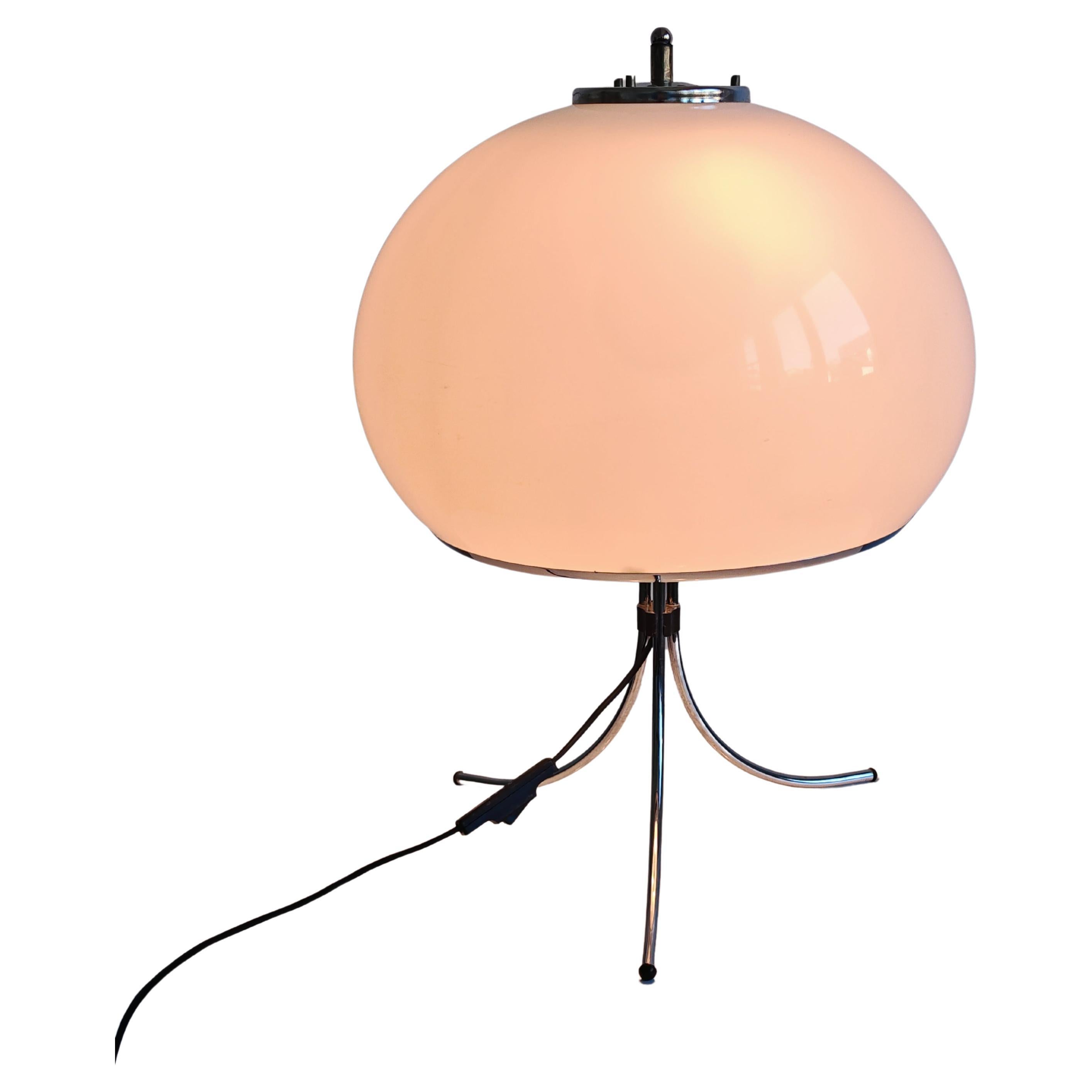 Mid Century Modern Table Lamp attr. to Harvey Guzzini, Italy 1960s
