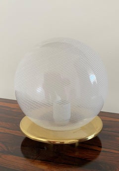Mid-Century Modern Table Lamp Attributed to Venini, Murano, circa 1970