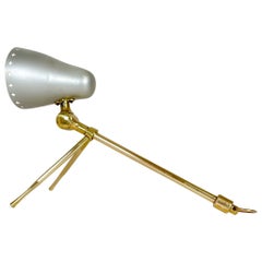 Mid-Century Modern Table Lamp Boris Lacroix Produced by Falkenbergs Belysning