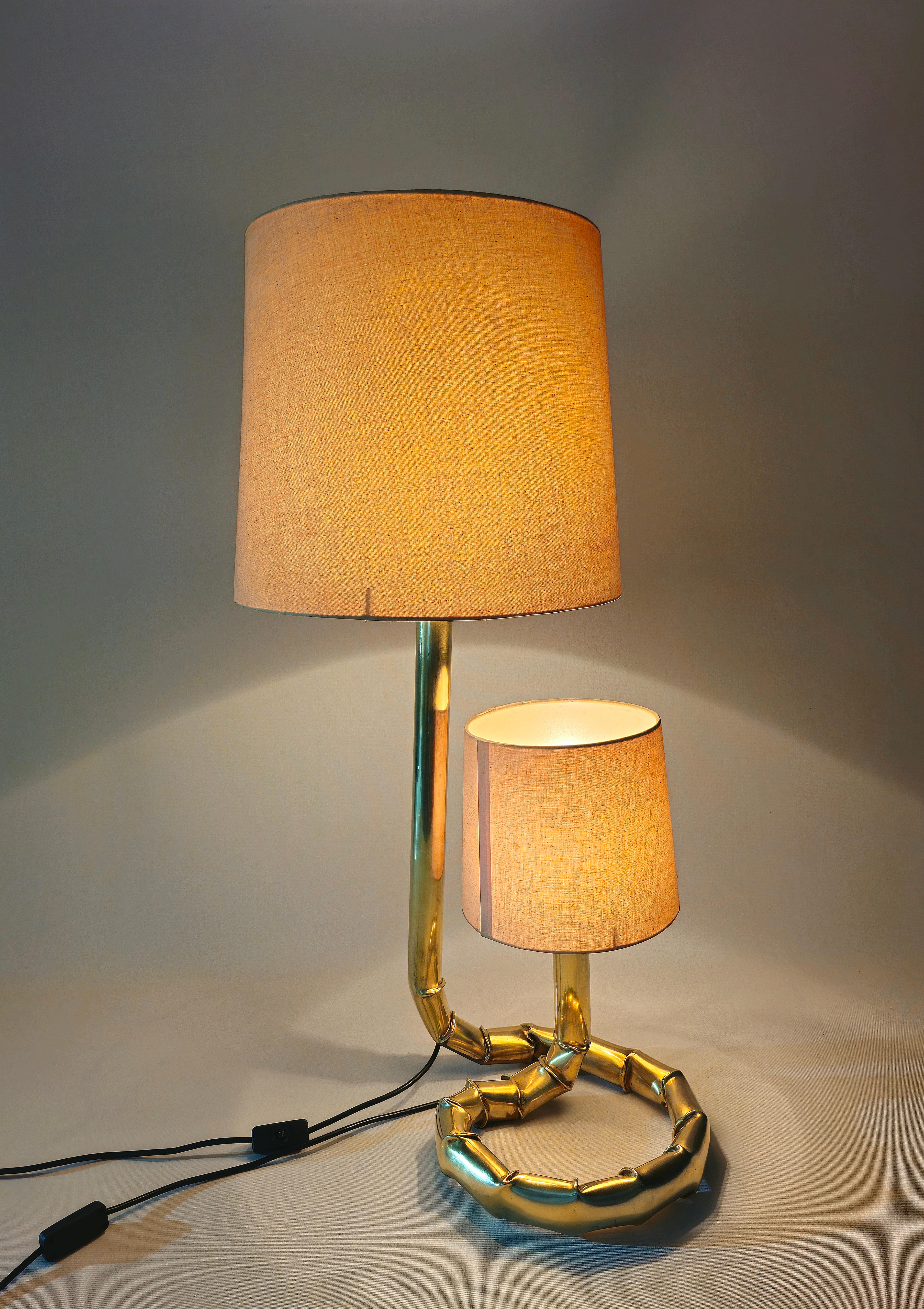 Mid-Century Modern Table Lamp Brass  Lighting Italian Design, 1960s For Sale 10