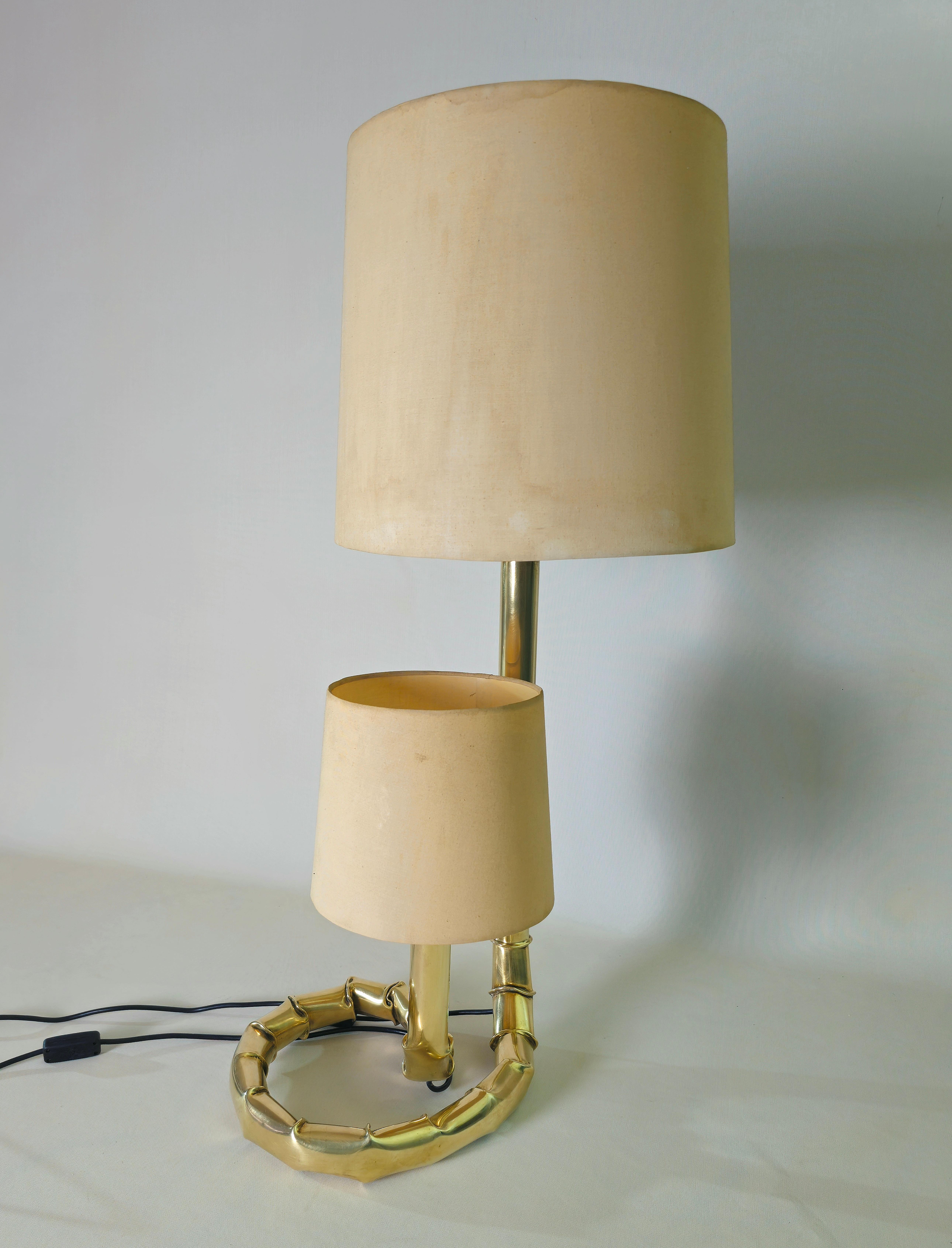 Mid-Century Modern Table Lamp Brass  Lighting Italian Design, 1960s For Sale 12