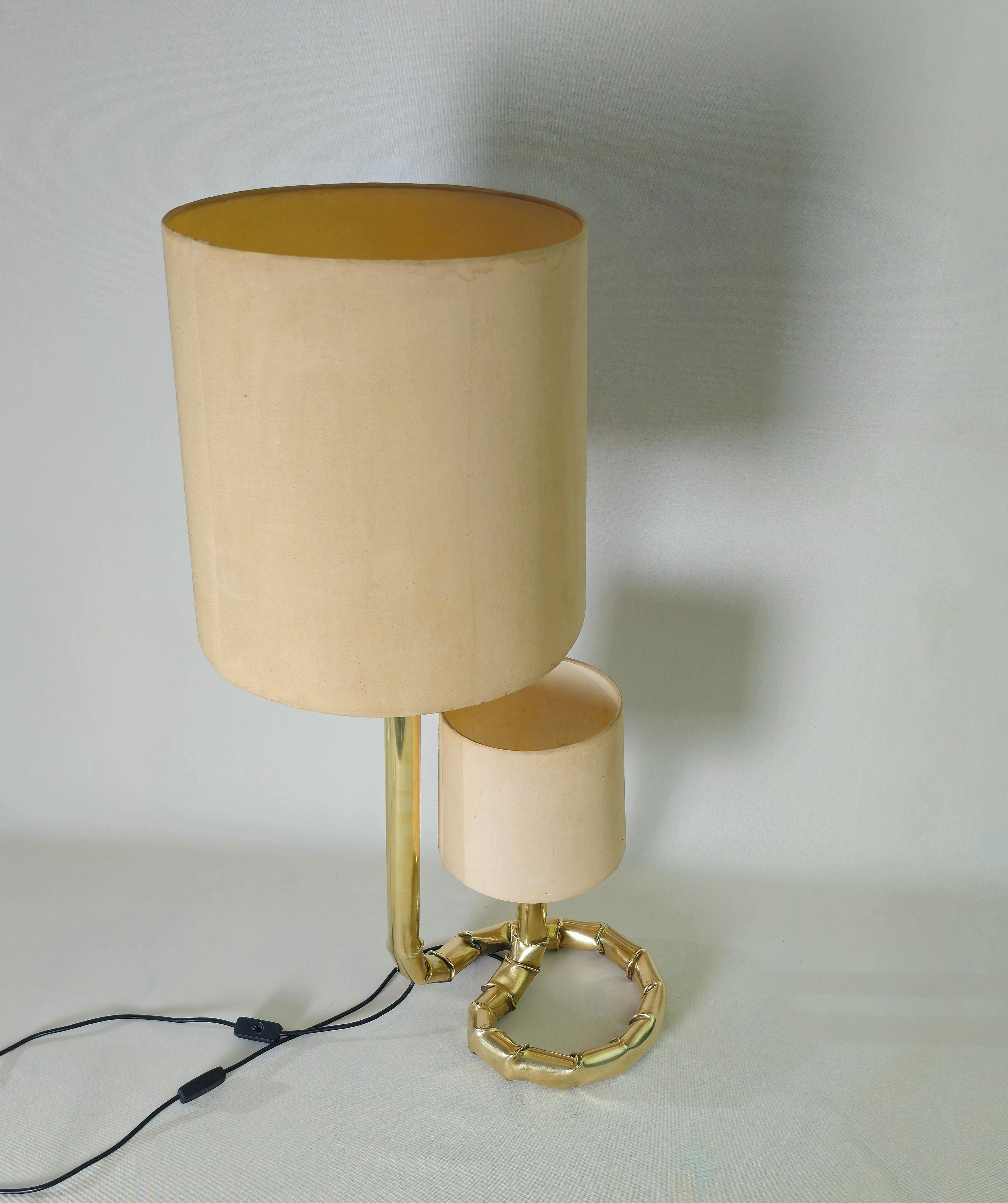 Mid-Century Modern Table Lamp Brass  Lighting Italian Design, 1960s For Sale 13