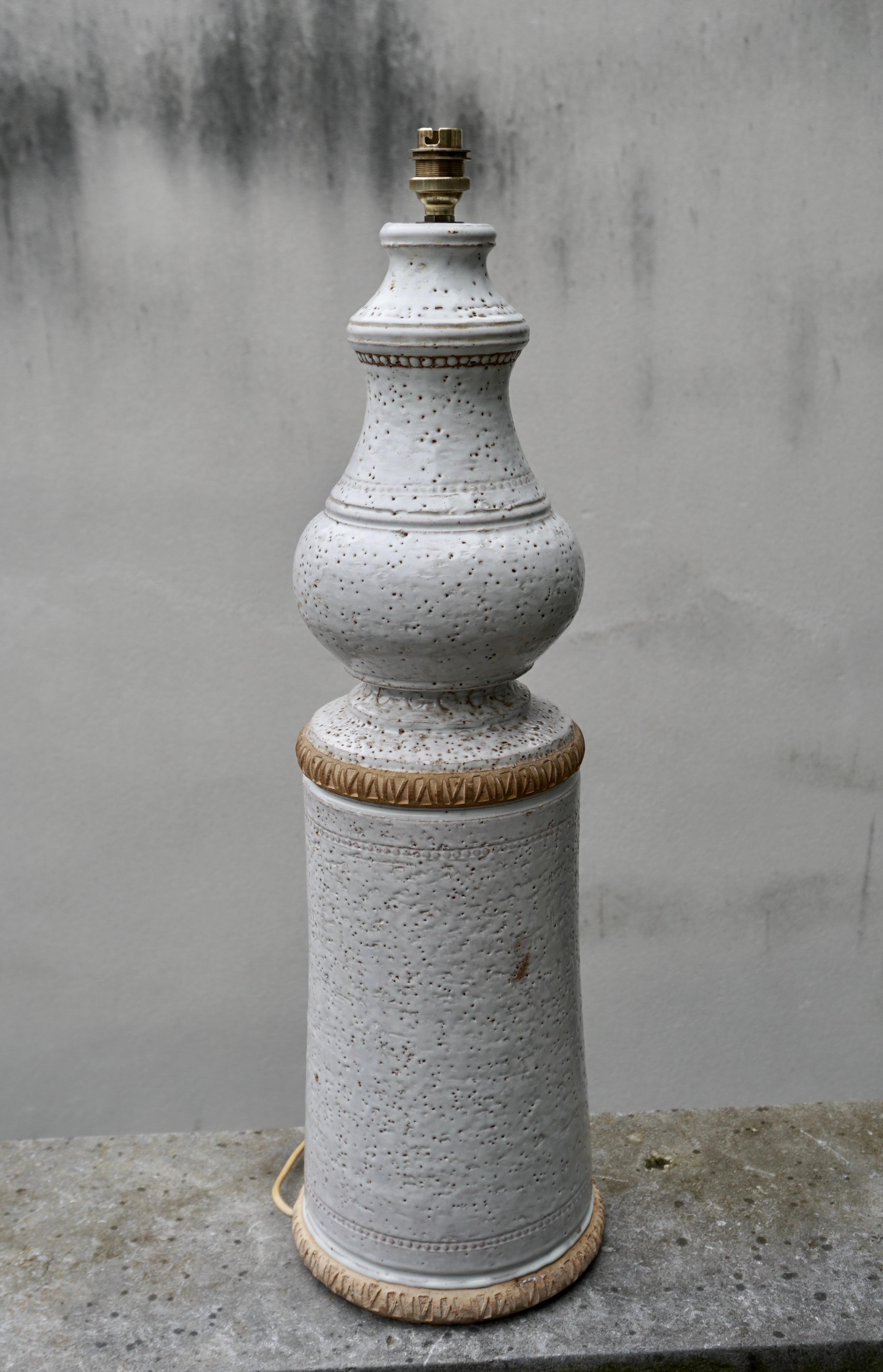 Mid-Century Modern Mid Century Modern Table Lamp by Aldo Londi for Bitossi, Italy For Sale