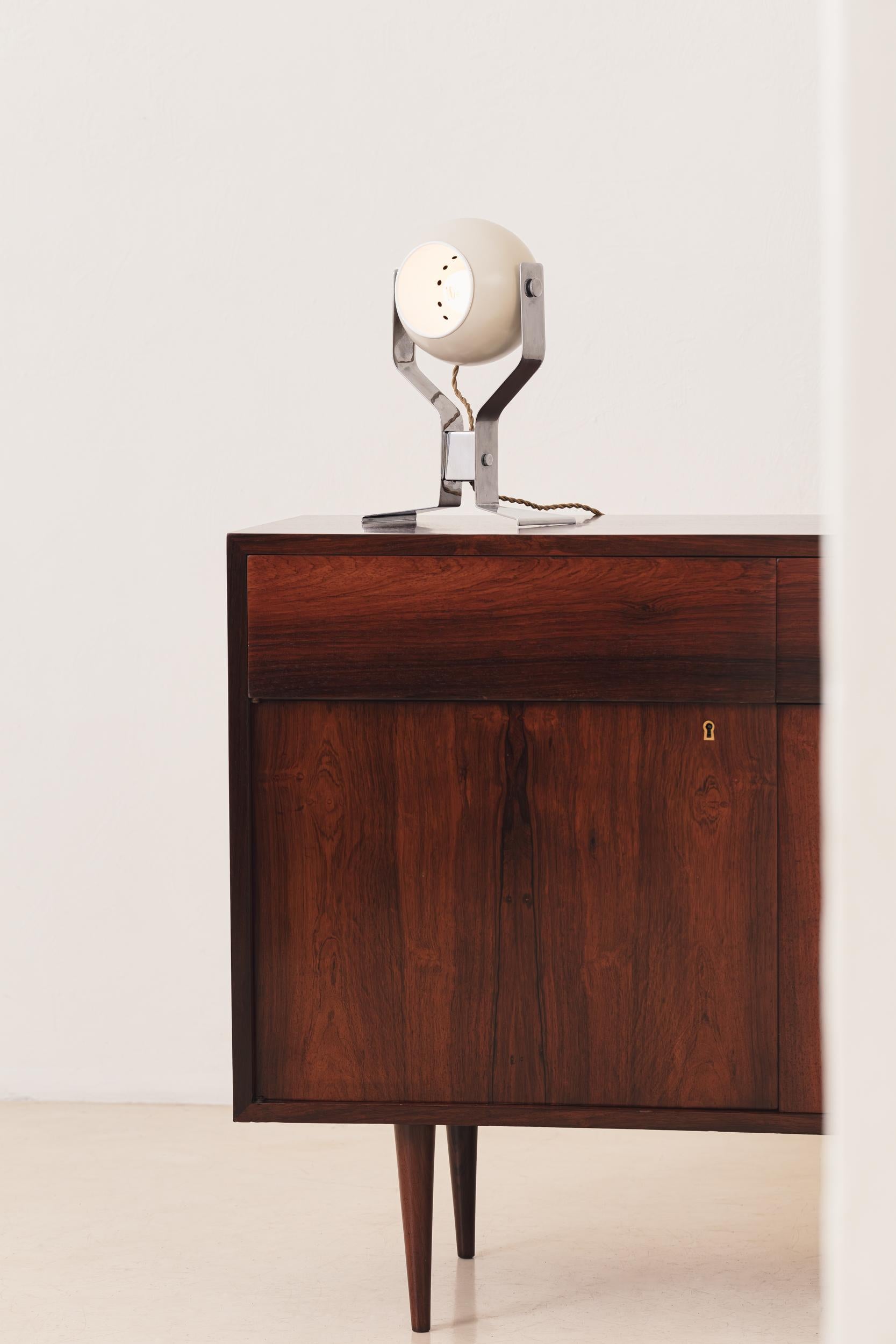 Lámpara de mesa moderna de mediados de siglo de Enrico Furio Dominici, años 70 finales del siglo XX en venta