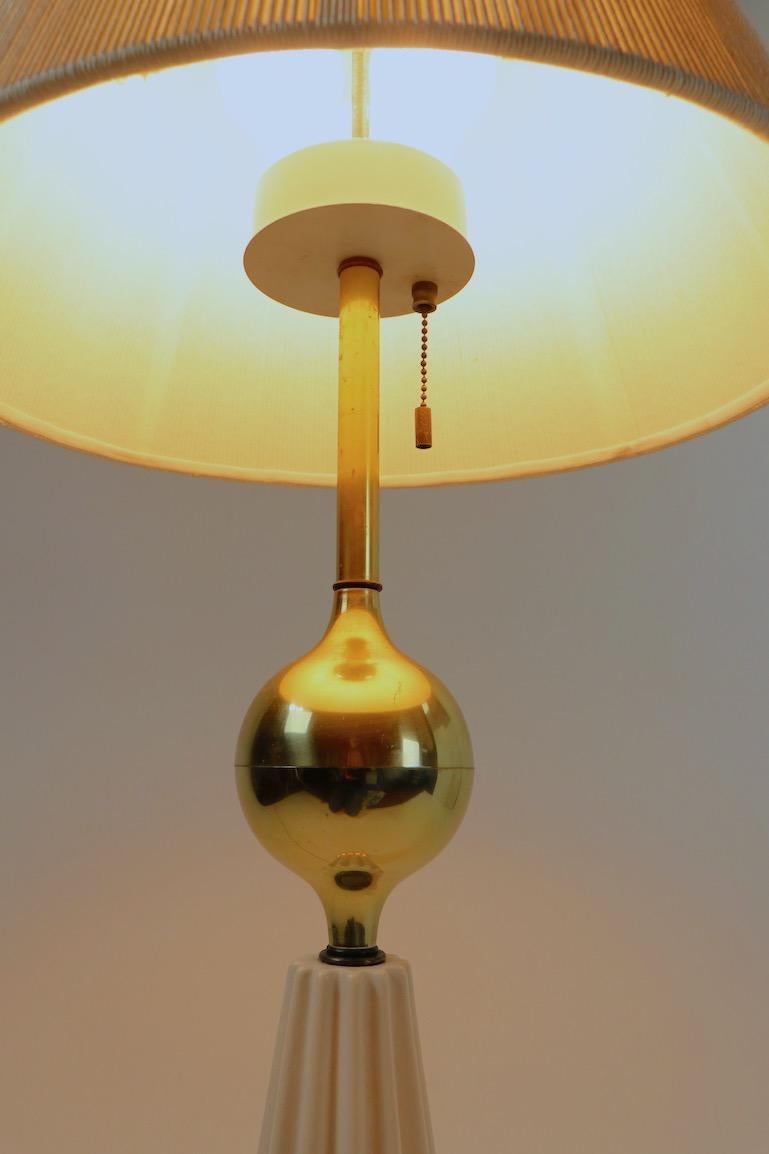 Mid-Century Modern Table Lamp by Gerald Thurston For Sale 6