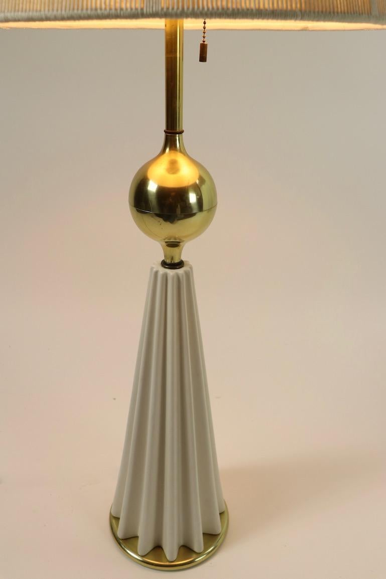 Mid-Century Modern Table Lamp by Gerald Thurston For Sale 8