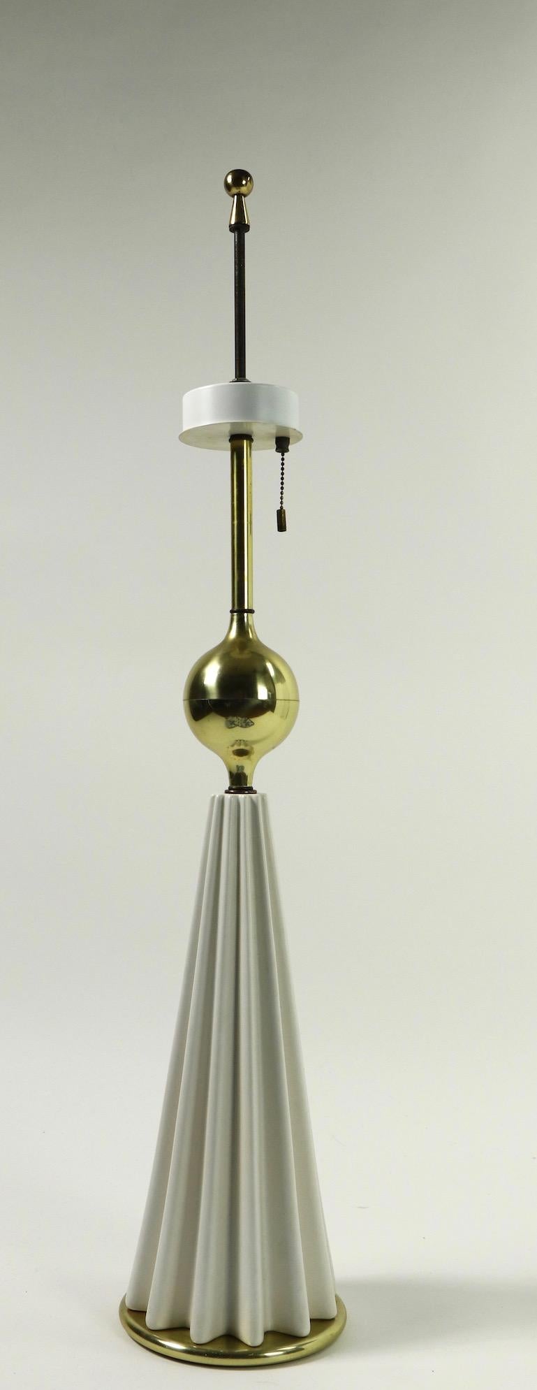 Mid-Century Modern Table Lamp by Gerald Thurston For Sale 2