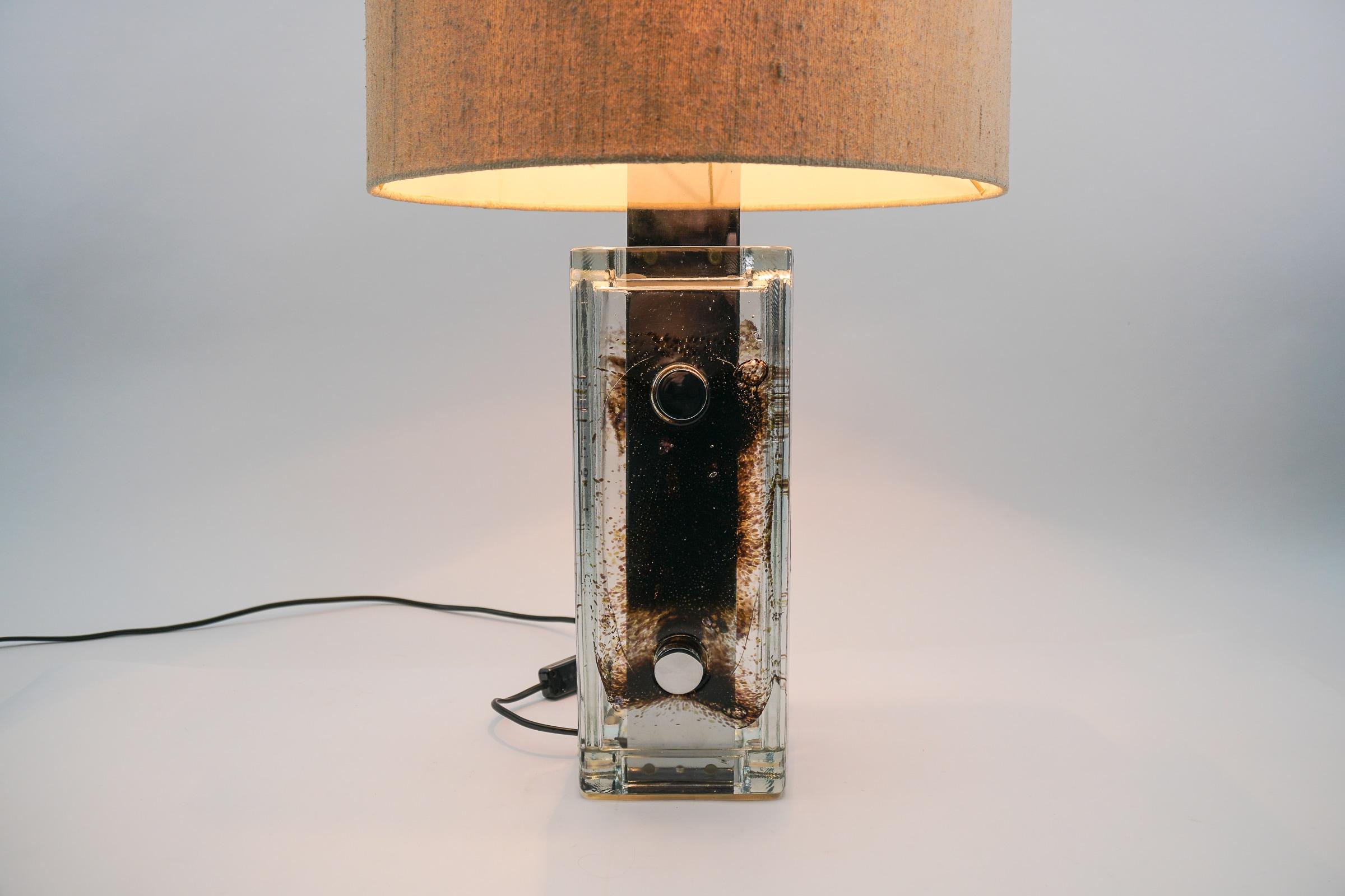 Mid-Century Modern Table Lamp by Helena Tynell for Glashütte Limburg, 1970er In Good Condition For Sale In Nürnberg, Bayern