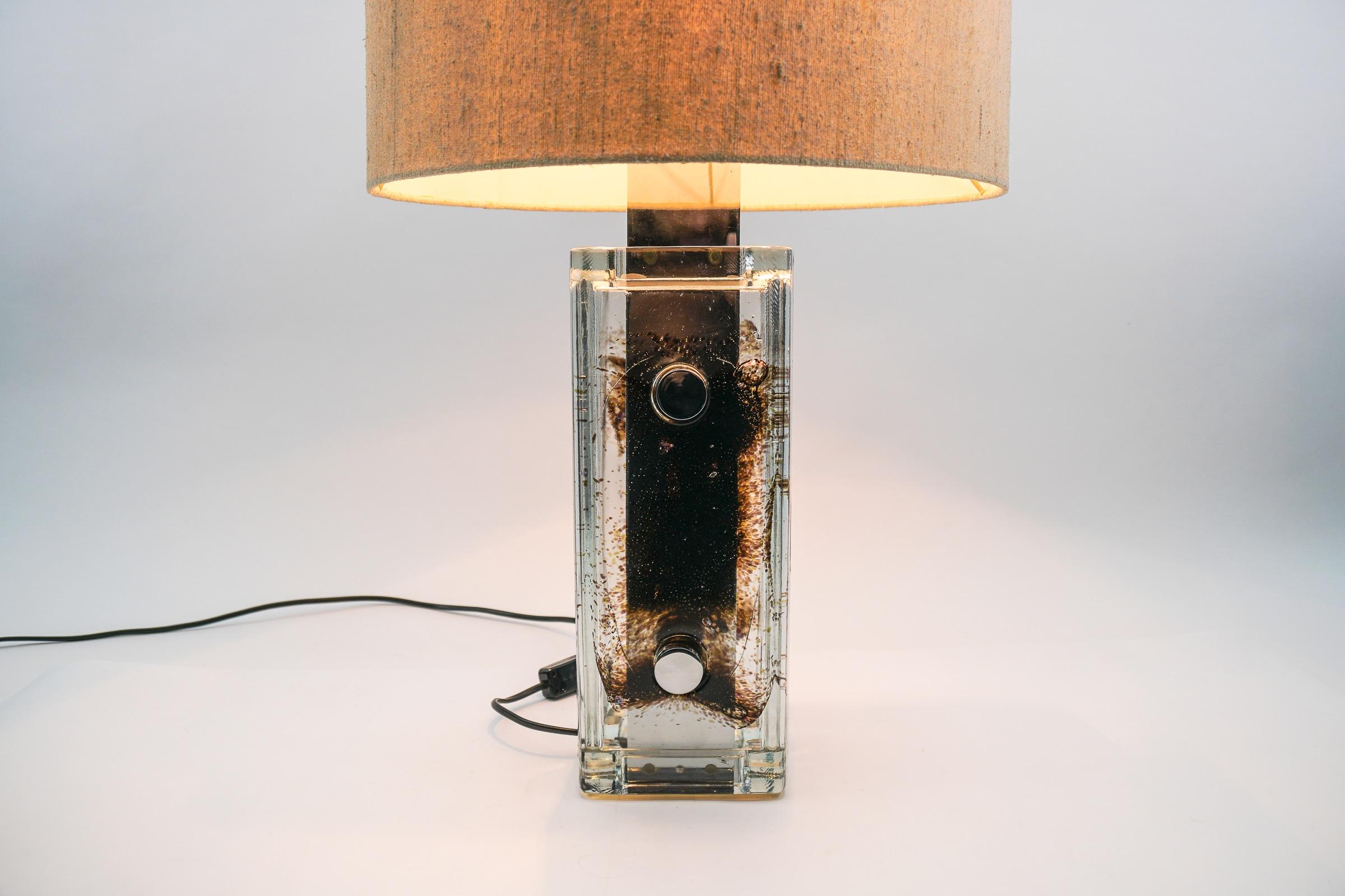 Mid-Century Modern Table Lamp by Helena Tynell for Glashütte Limburg, 1970er For Sale 9