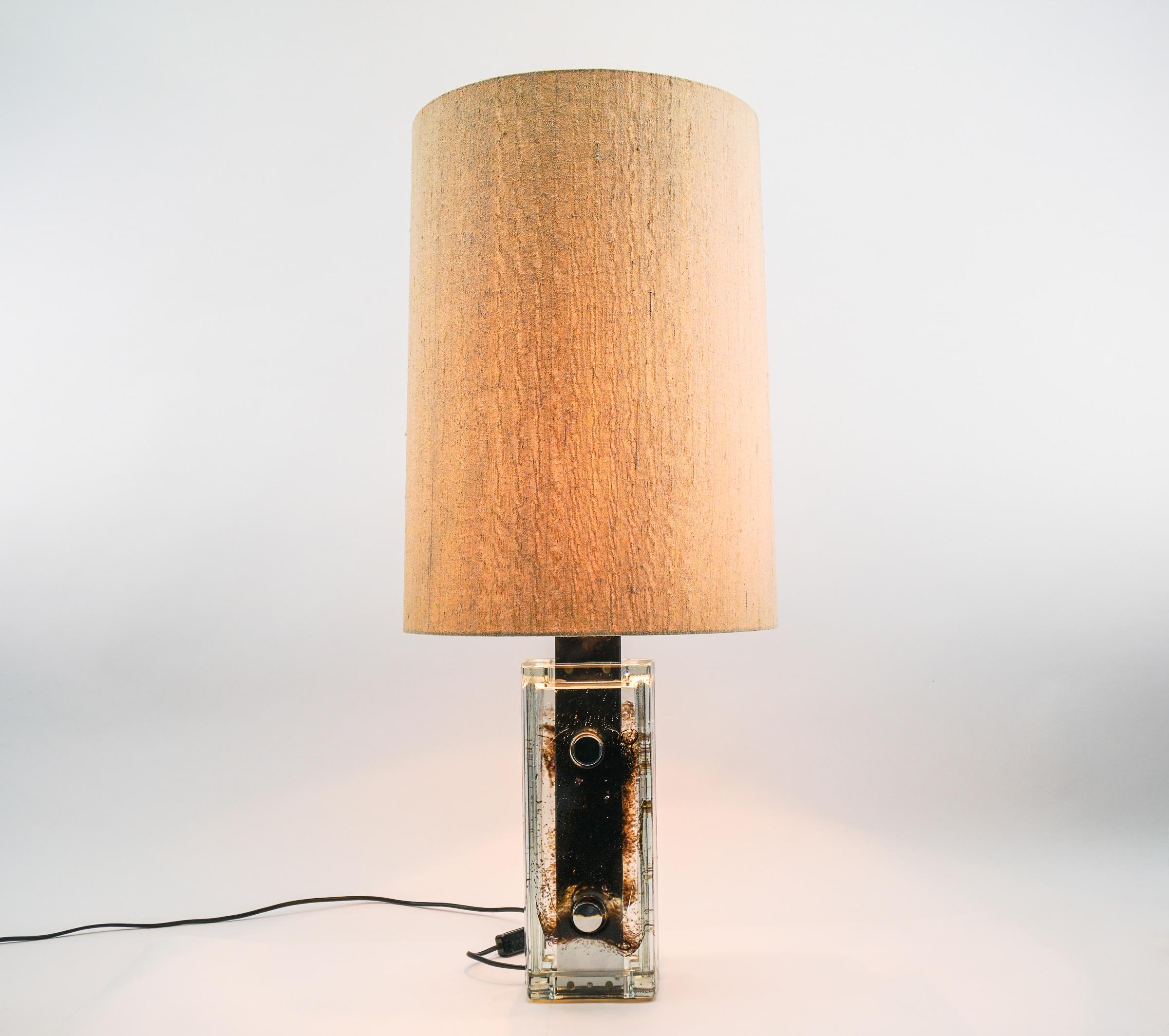 Mid-Century Modern Table Lamp by Helena Tynell for Glashütte Limburg, 1970er For Sale 1