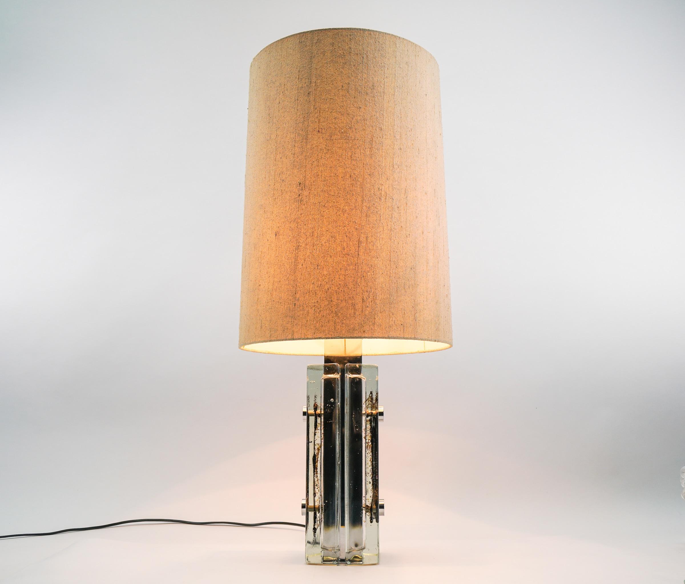 Mid-Century Modern Table Lamp by Helena Tynell for Glashütte Limburg, 1970er For Sale 2