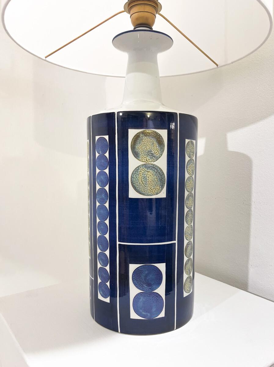 Lámpara de mesa moderna de mediados de siglo de Inge-Lise Koefoed para Royal Copenhagen, años 60 siglo XX en venta