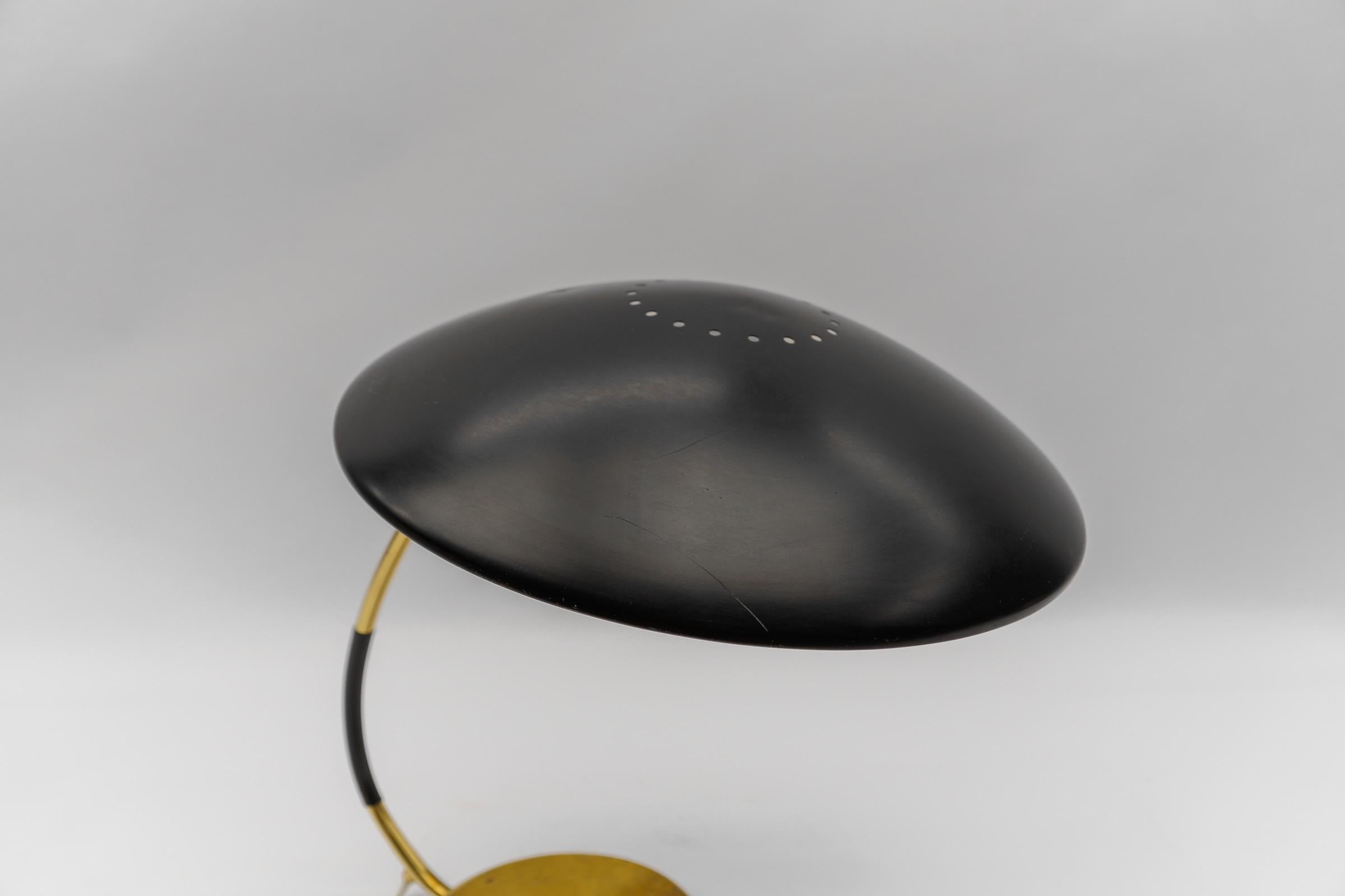 Mid-Century Modern Table Lamp by Kaiser Leuchten, 1950s, Germany For Sale 7