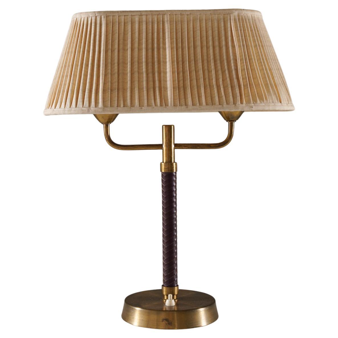 Lámpara de mesa Mid Century Modern de Karlskrona Lampfabrik en venta