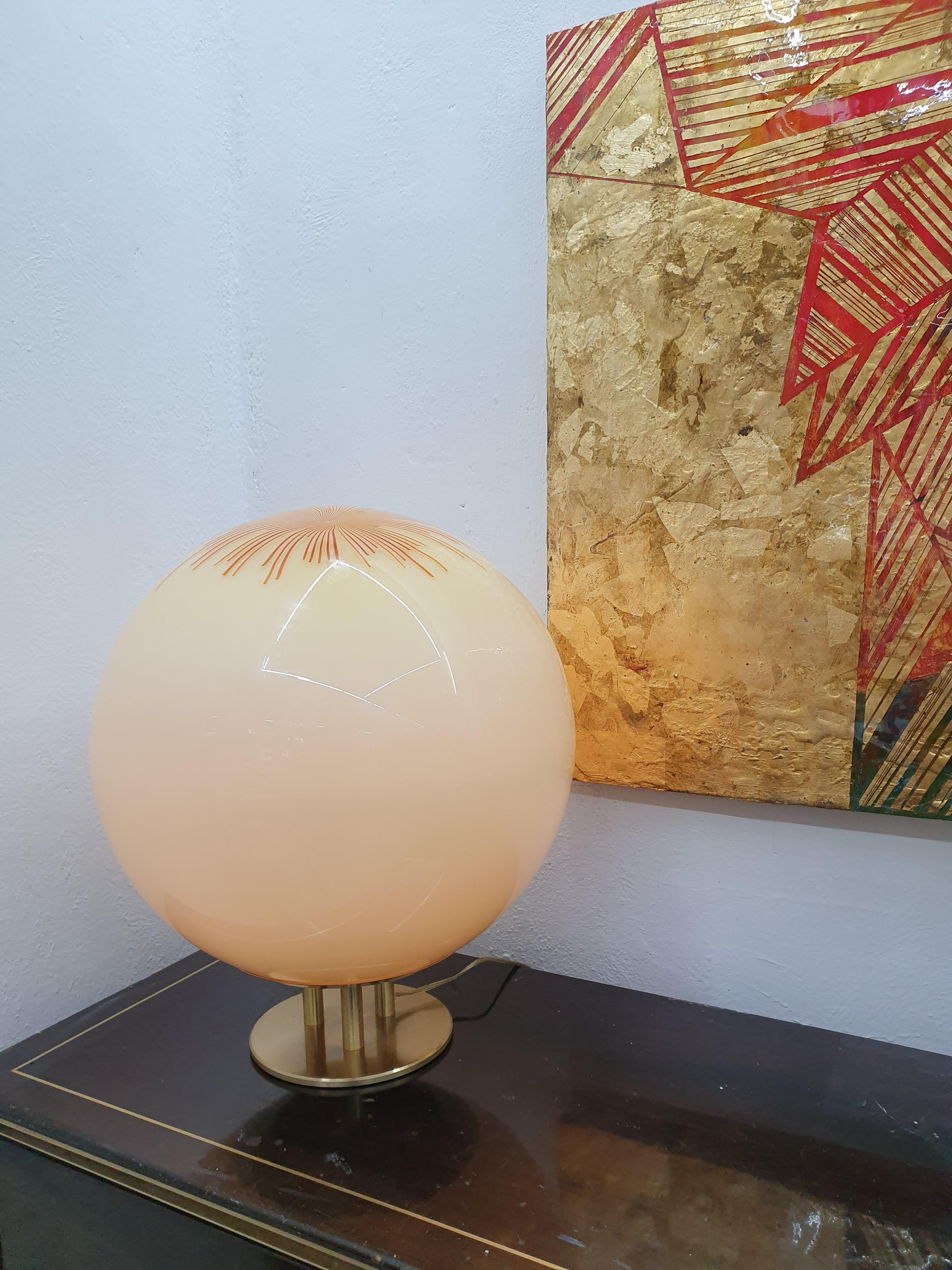 Mid-Century Modern Table Lamp by La Murrina in Murano Glass, circa 1970 For Sale 4