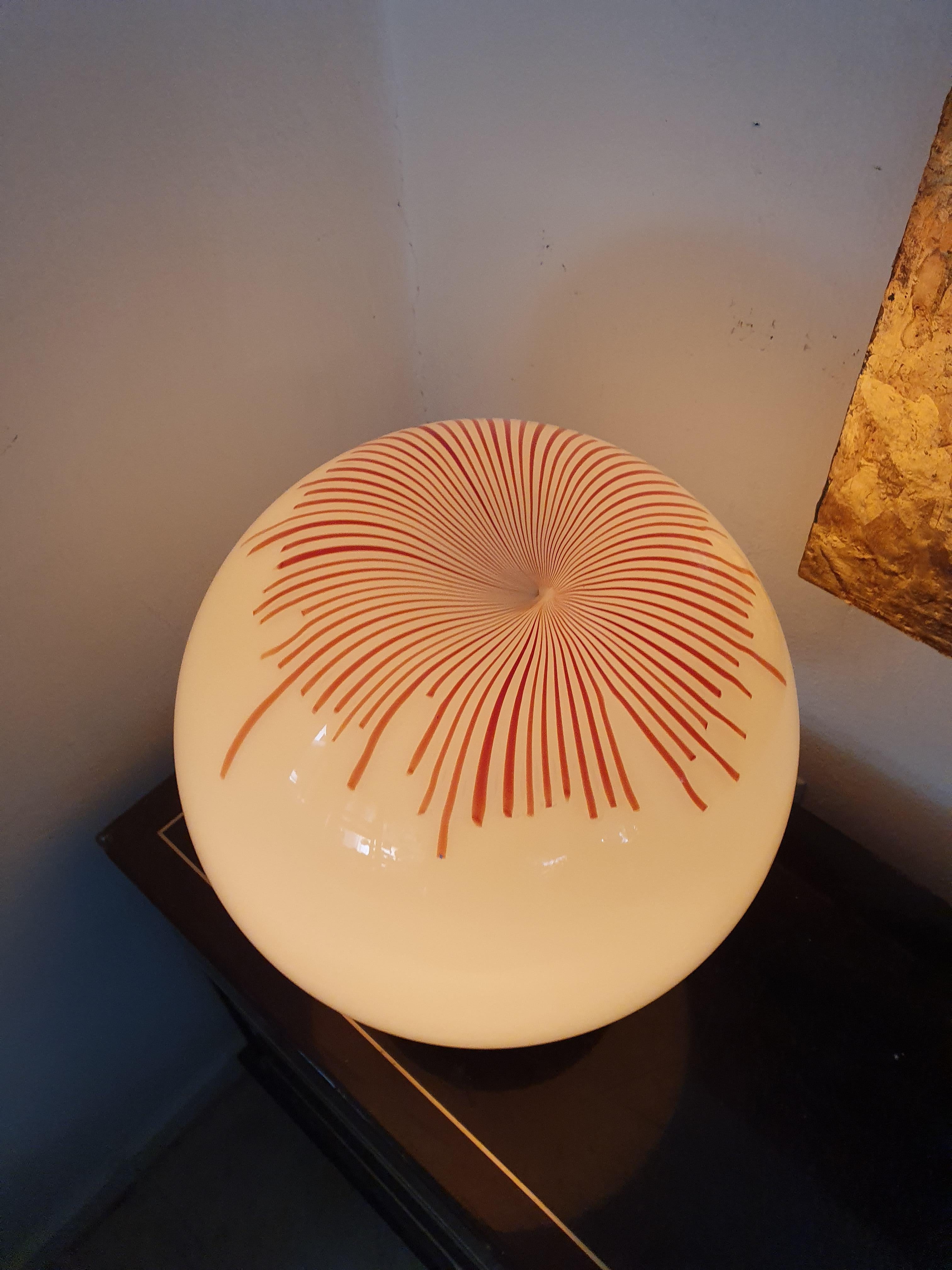 Mid-Century Modern Table Lamp by La Murrina in Murano Glass, circa 1970 For Sale 1