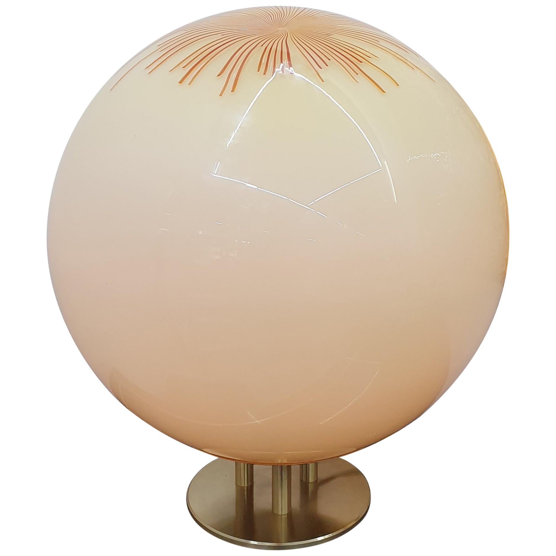 Mid-Century Modern Table Lamp by La Murrina in Murano Glass, circa 1970 For Sale