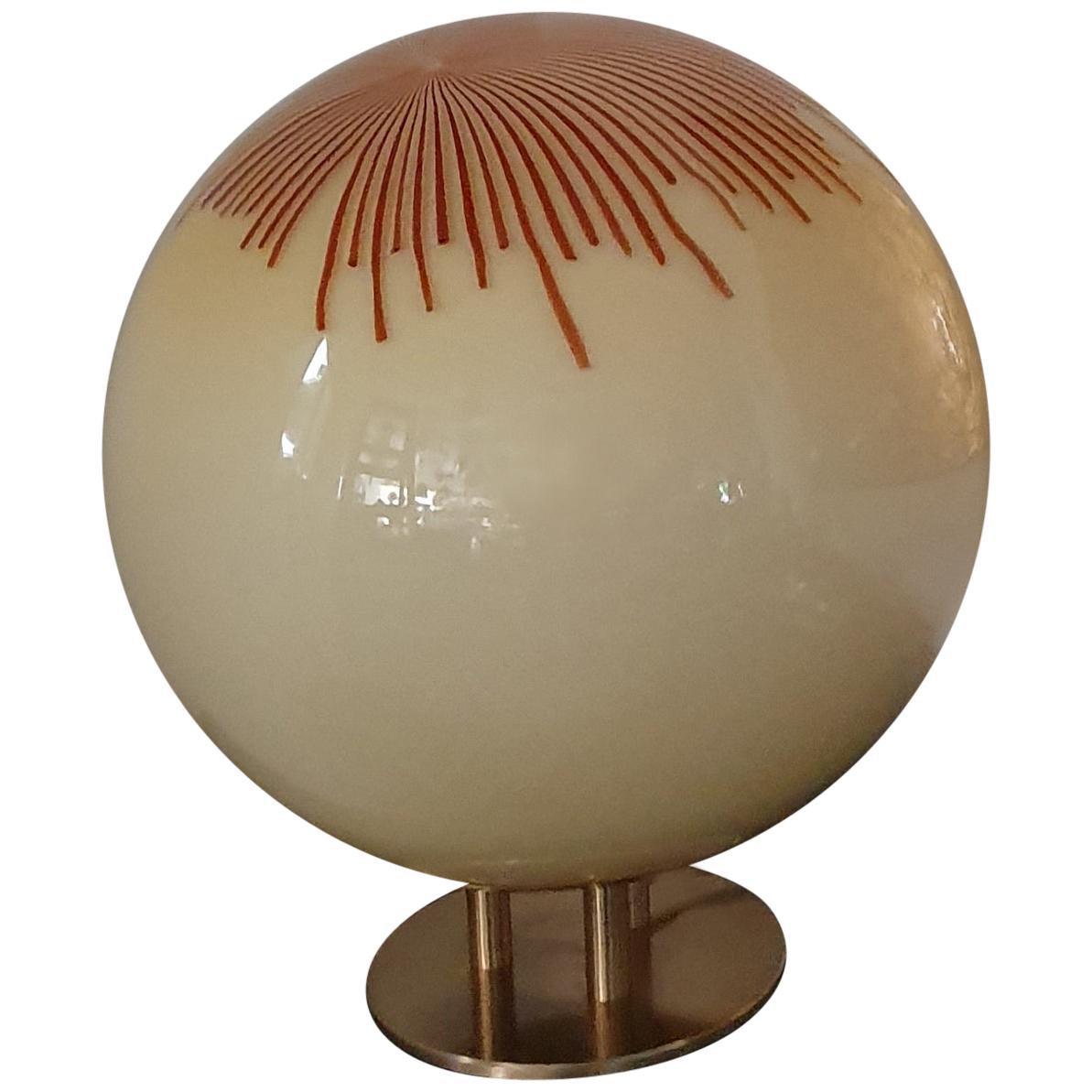 Mid-Century Modern Table Lamp by La Murrina in Murano Glass, circa 1970 For Sale