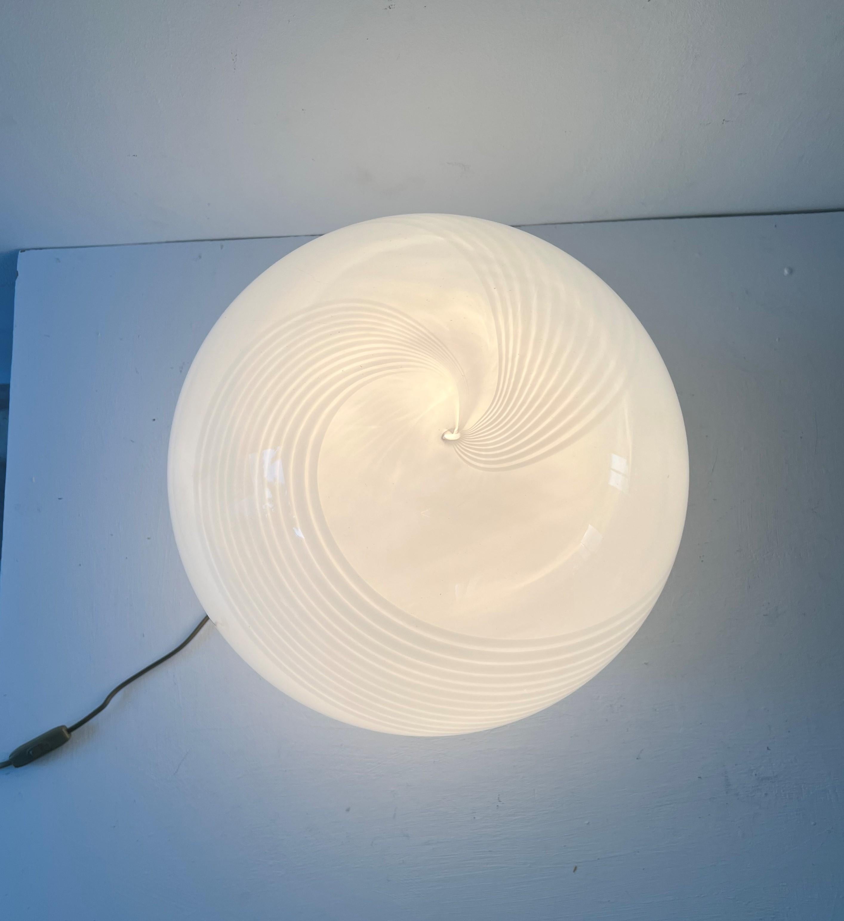 Lámpara de sobremesa moderna de mediados de siglo de La Murrina en cristal de Murano, hacia 1970 en venta 6
