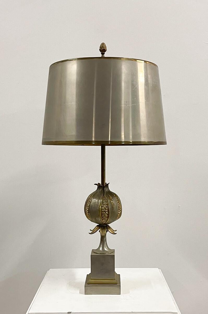 Mid-Century Modern Table Lamp by Maison Charles, France, 1970s In Good Condition For Sale In Brussels, BE