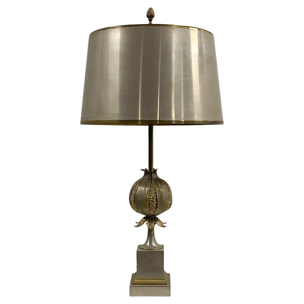 Mid-Century Modern Table Lamp by Maison Charles, France, 1970s For Sale