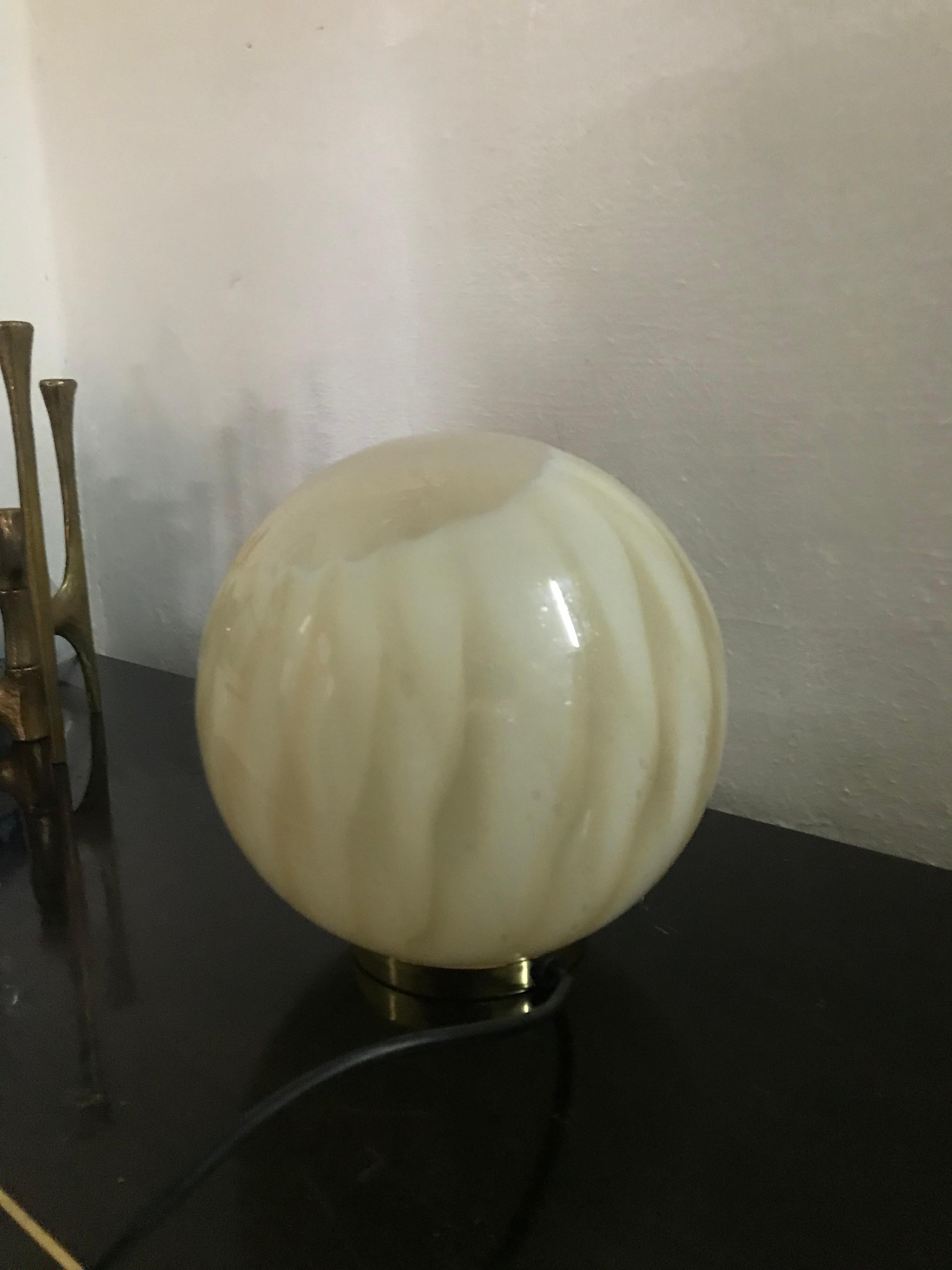 Mid-Century Modern Table Lamp by Mazzega in Murano Glass, circa 1960 9