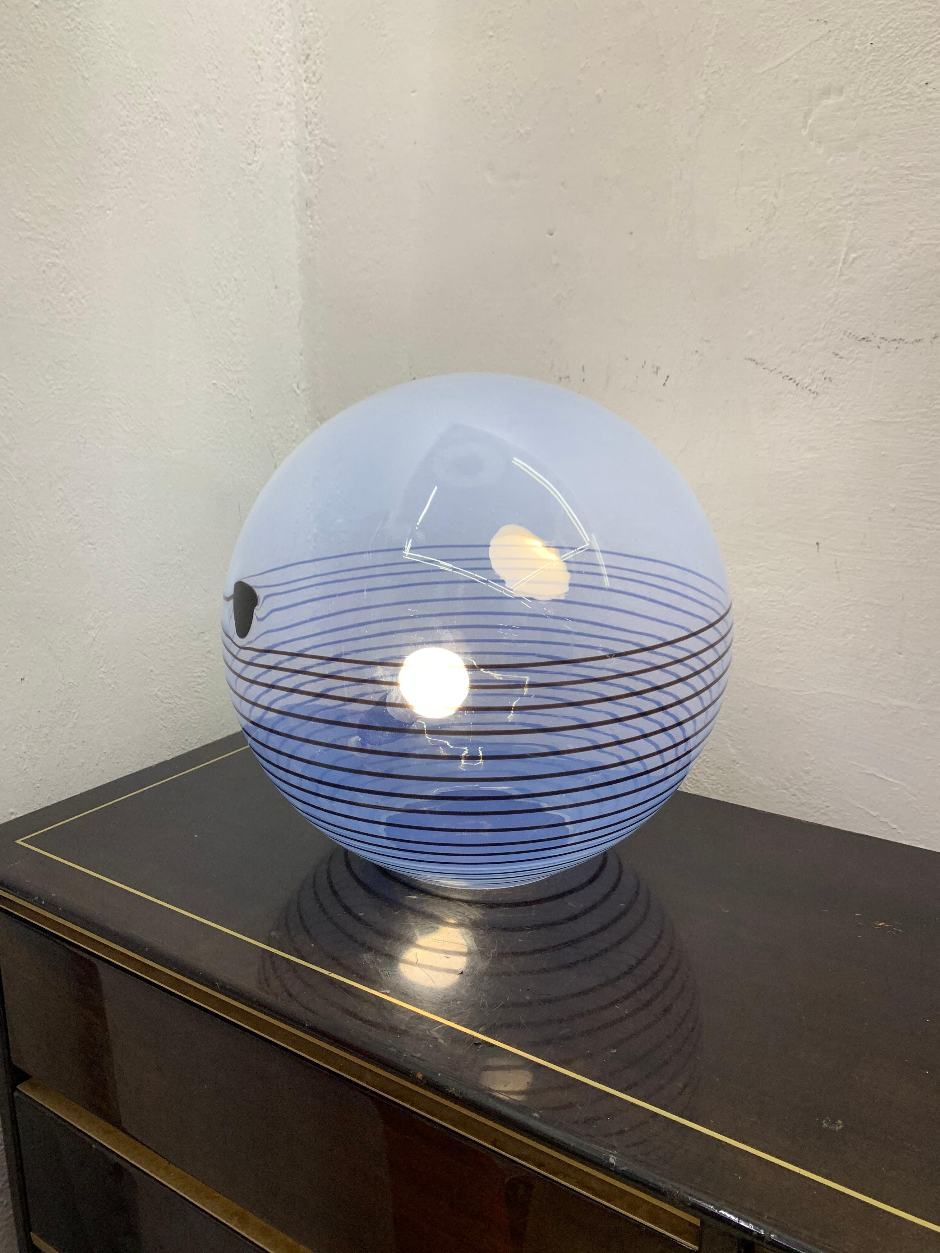 Mid-20th Century Mid-Century Modern Table Lamp by Mazzega in Murano Glass, circa 1960