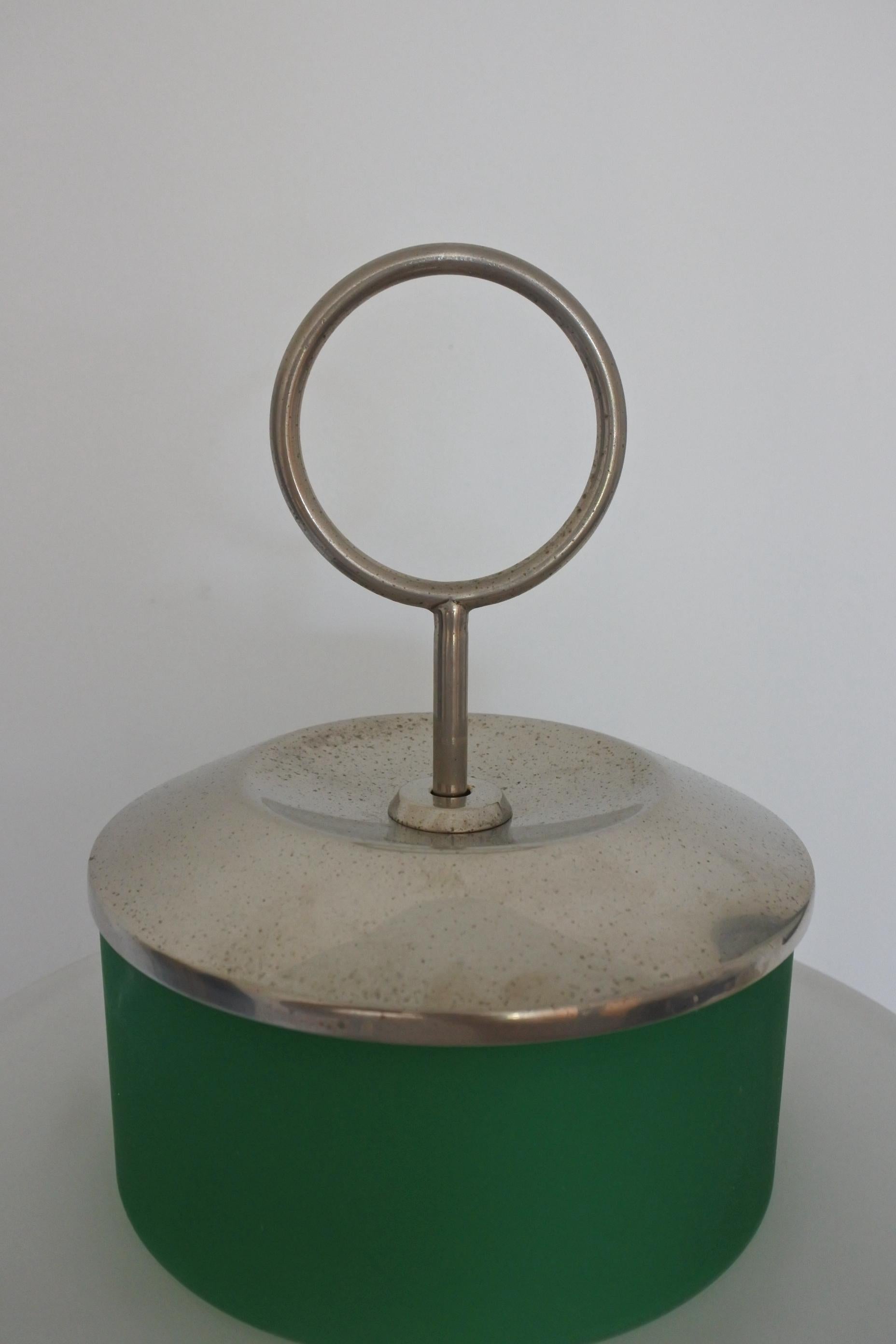 Mid-Century Modern-Tischlampe von Stilnovo, Modell 8052, Italien, 1958 (Opalglas) im Angebot