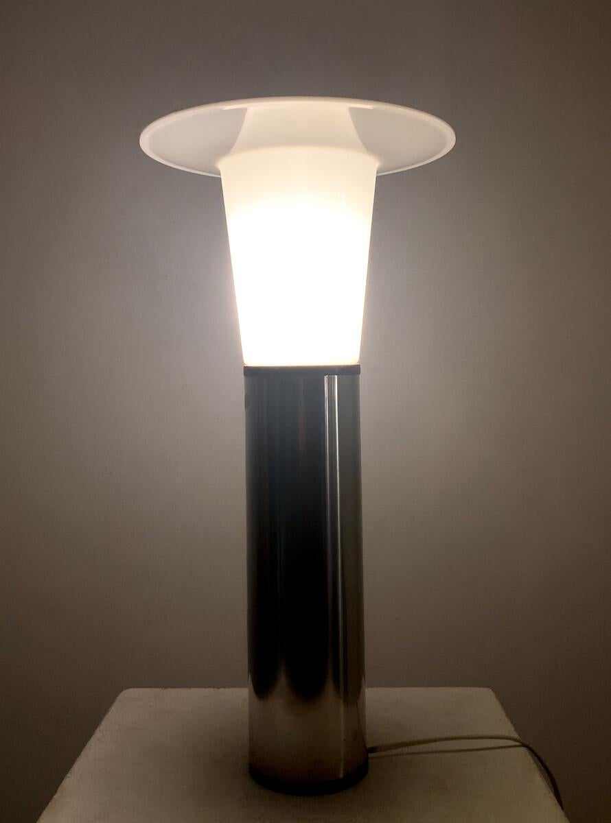Lampe de table moderne du milieu du siècle par Uno & Östen Kristiansson pour Luxus, Suède, 1960