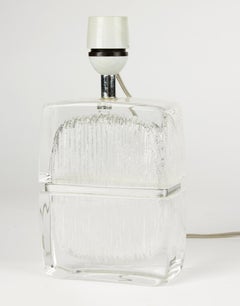 Mid Century Modern Table Lamp - Daum - Crystal