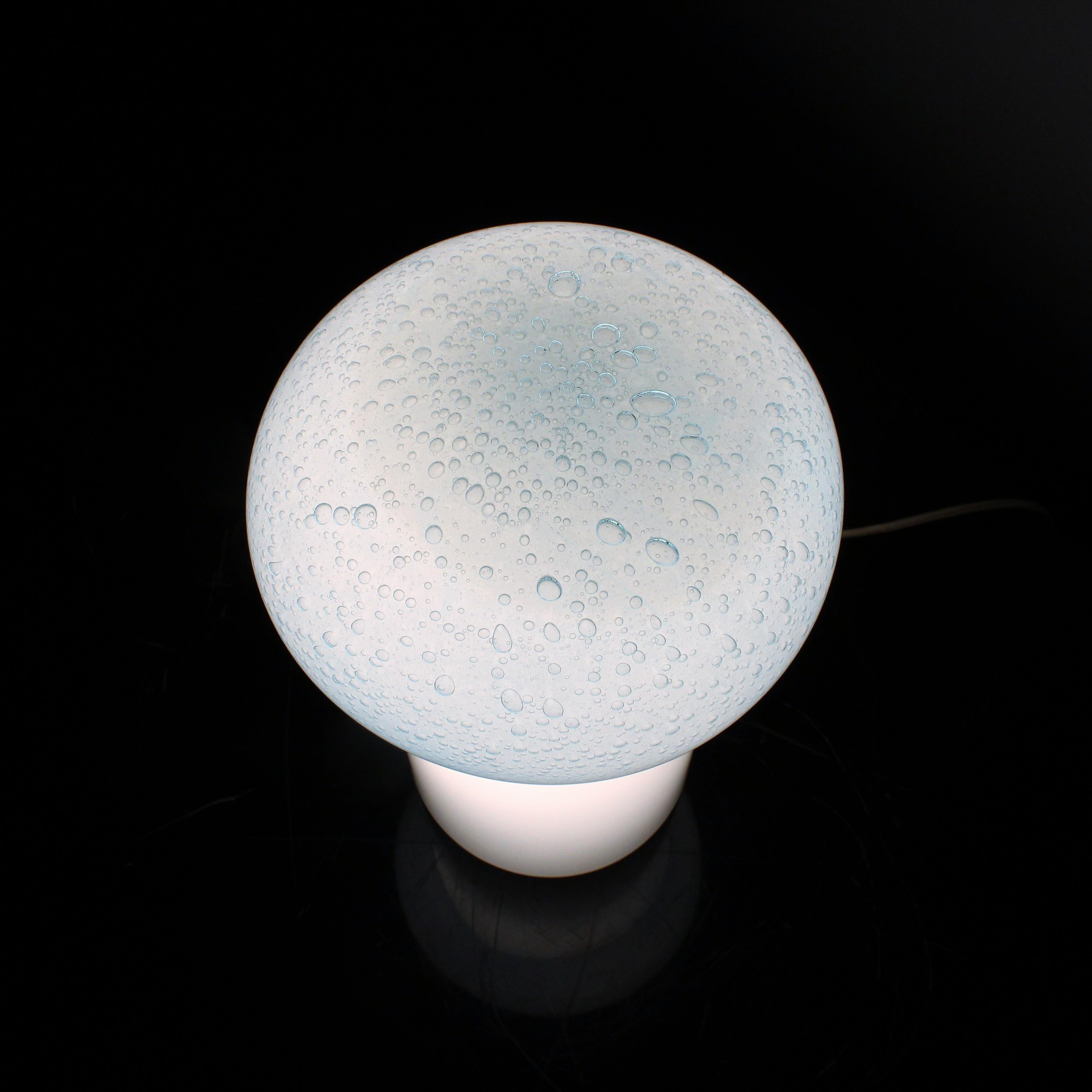 Mid-Century Modern Table Lamp Designed by Carlo Nason for Mazzega, Murano Glass 10