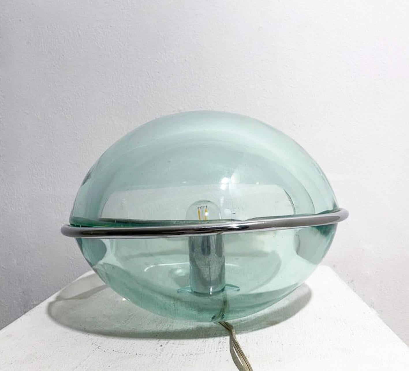 				
     Mid-Century Modern Table Lamp, Italy, 1970s - In the style of fontana Arte 