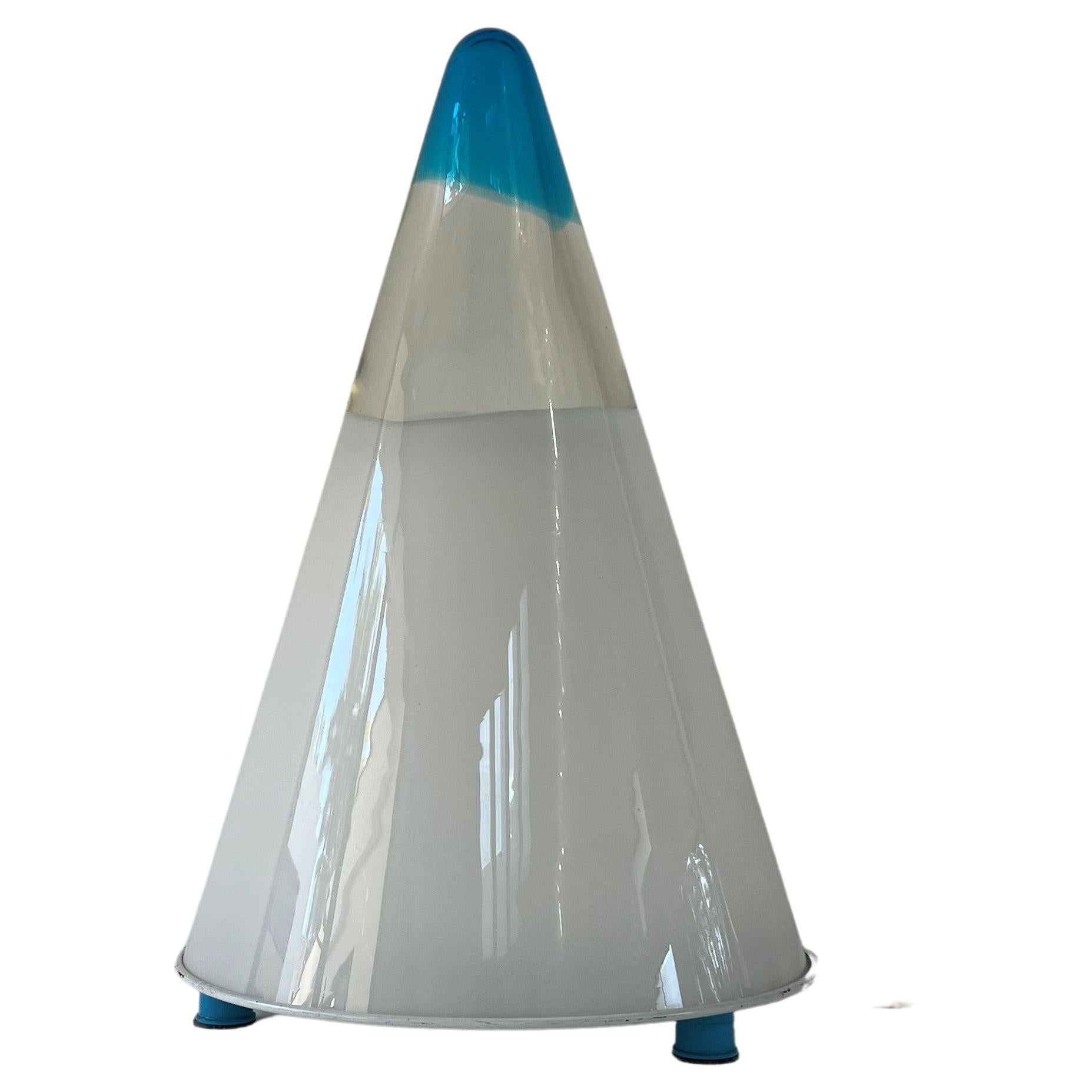 Mid-Century Modern Table Lamp in Murano Glass, Italy, circa 1970 For Sale