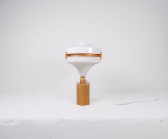 MY MODERN Tischleuchte aus Kiefer und Acryl, Schweden, 1970er Jahre