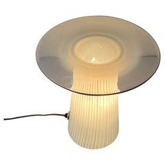 Moderne Tischlampe aus der Mitte des Jahrhunderts in der Art von Lino Tagliapietra, Murano, 1970er Jahre