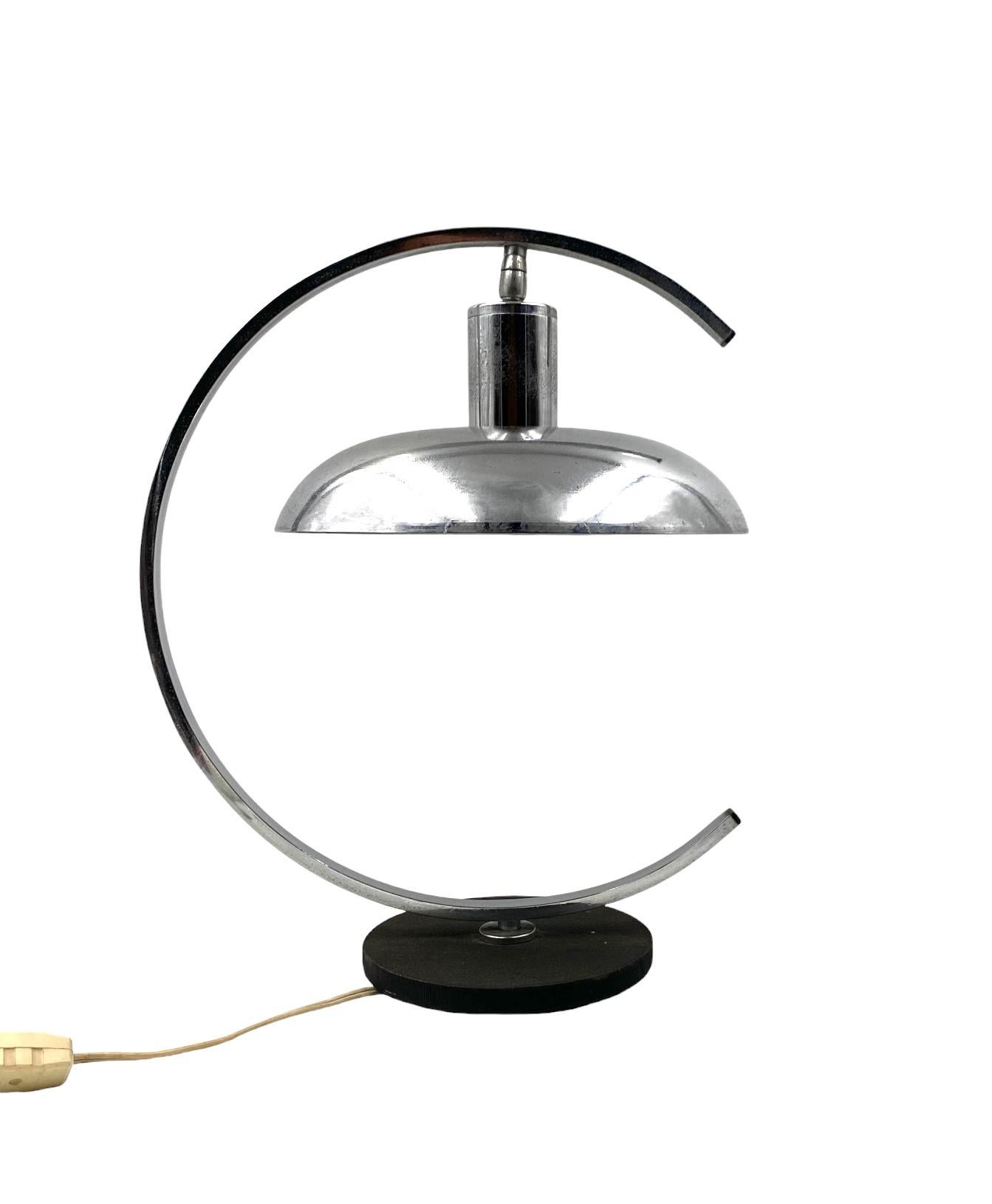 Mid-Century moderno Mid-century modern Table lamp, in the manner of Mariano Fortuny Italy, 1970 in vendita