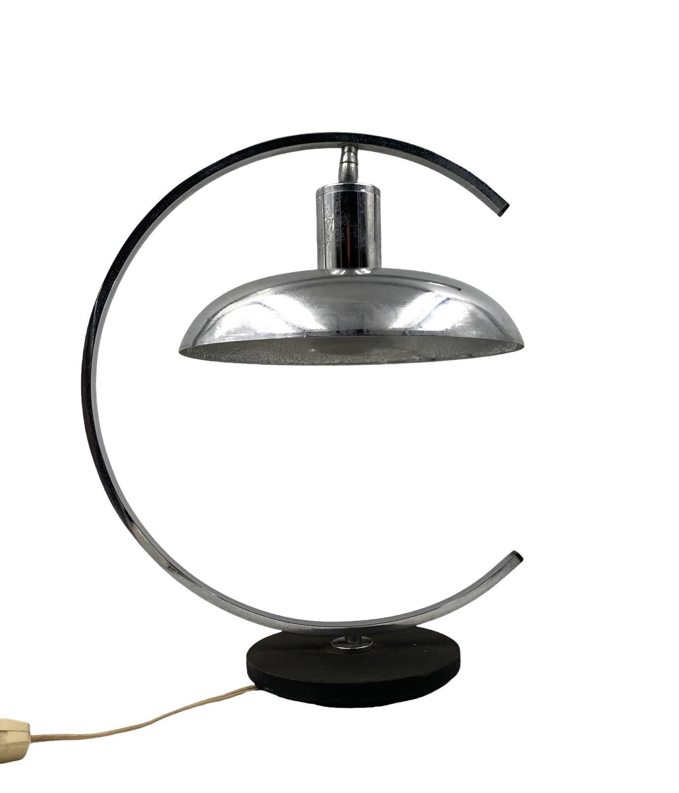 Italian Mid-century modern Table lamp, in the manner of Mariano Fortuny Italy, 1970 in vendita