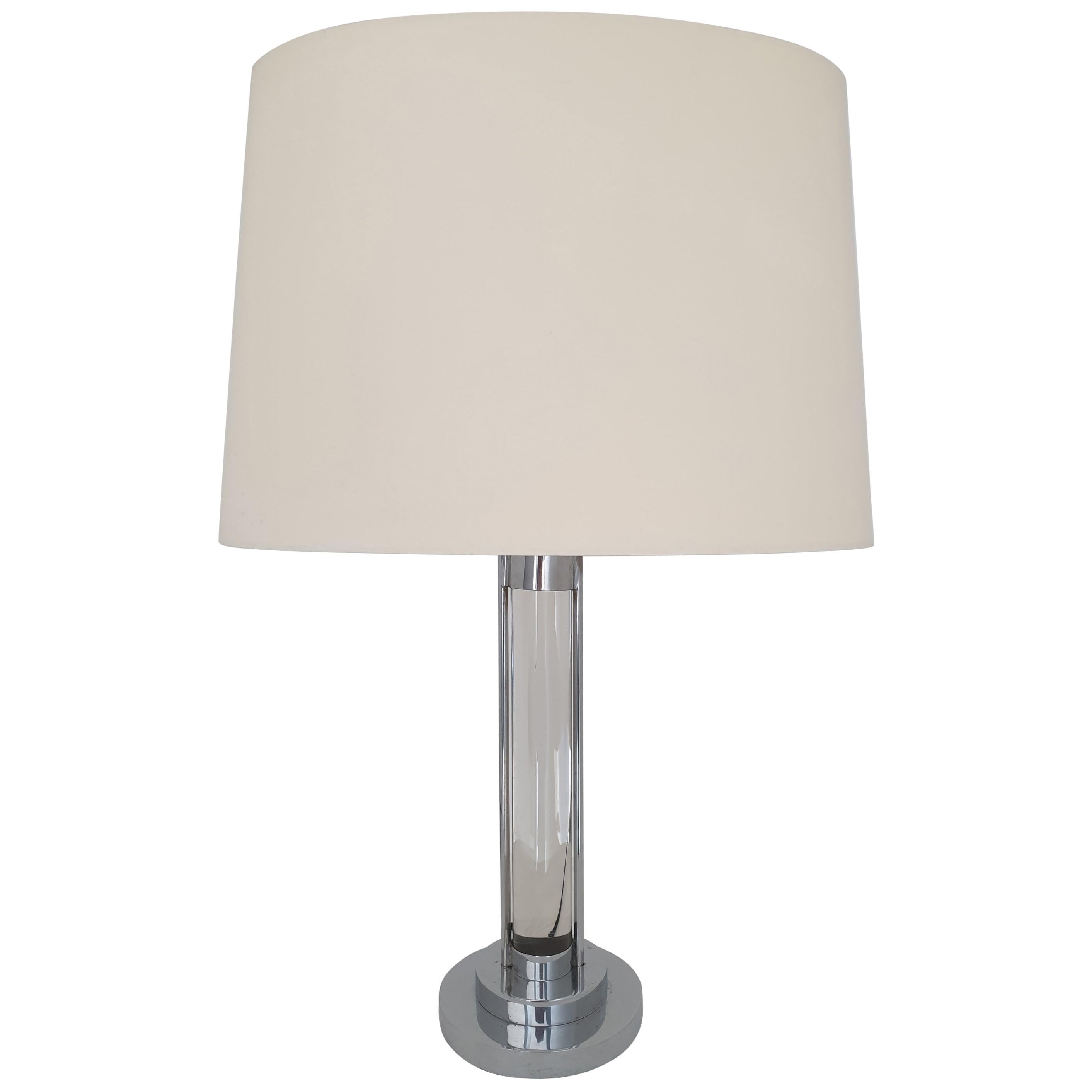 Mid-Century Modern Table Lamp attributed to Jacques Adnet