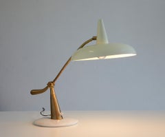 Mid-century modern table lamp in the style of Oscar Torlasco, Italy 1950