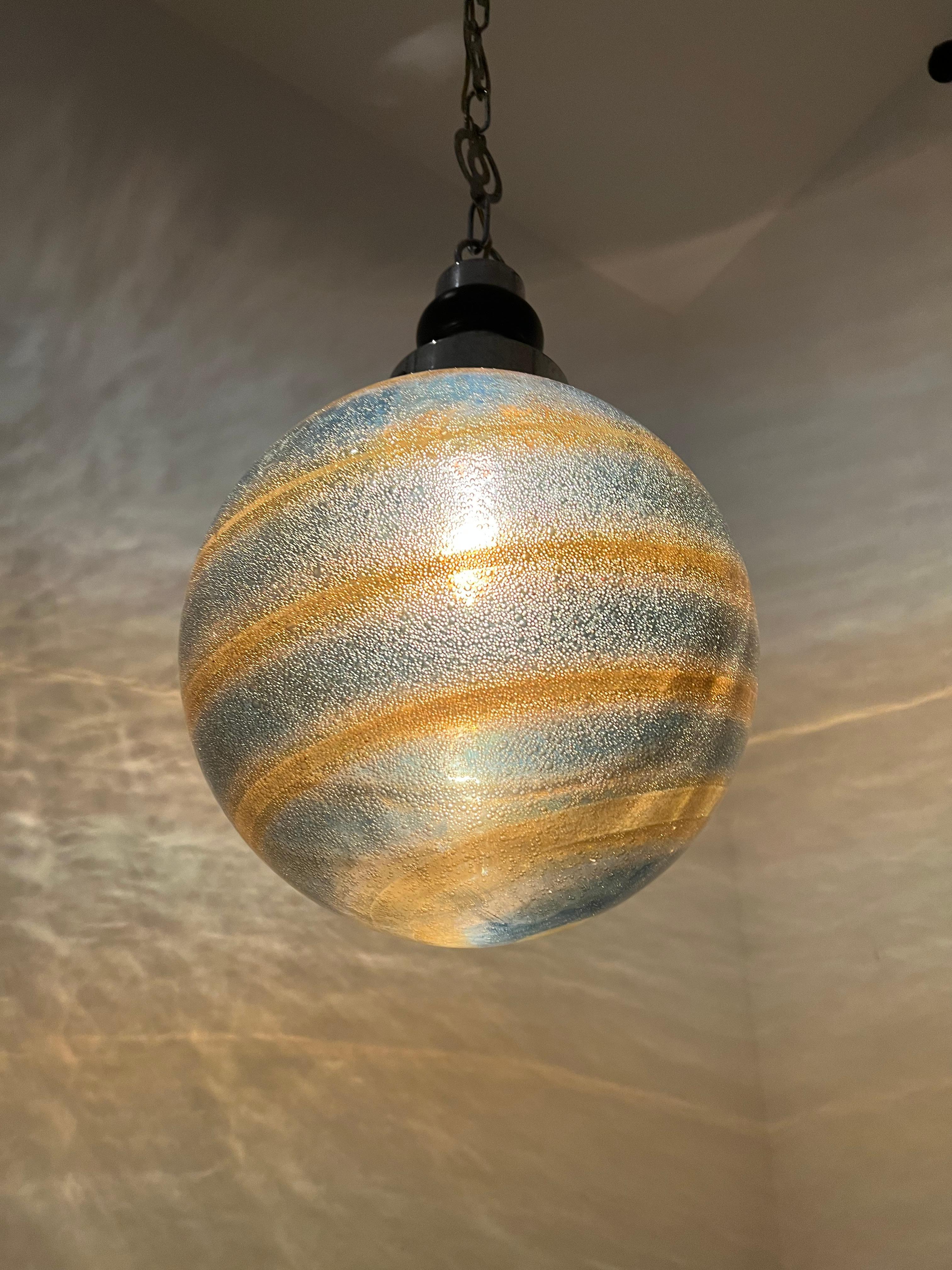 Mid-Century Modern Table Lamp ITSO Barovier e Toso, Murano Glass, Italy, 1950's For Sale 4