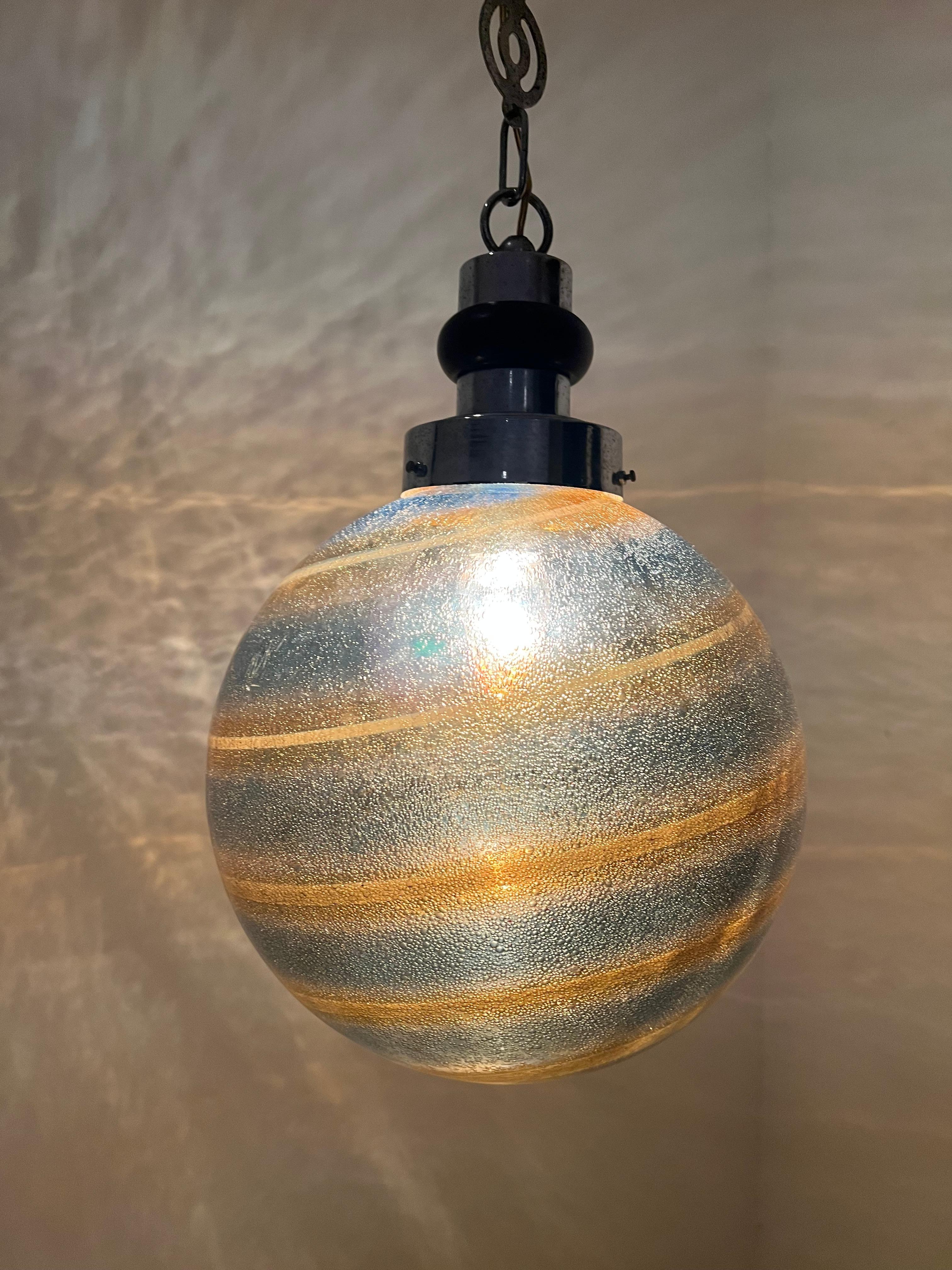 Mid-Century Modern Table Lamp ITSO Barovier e Toso, Murano Glass, Italy, 1950's For Sale 5