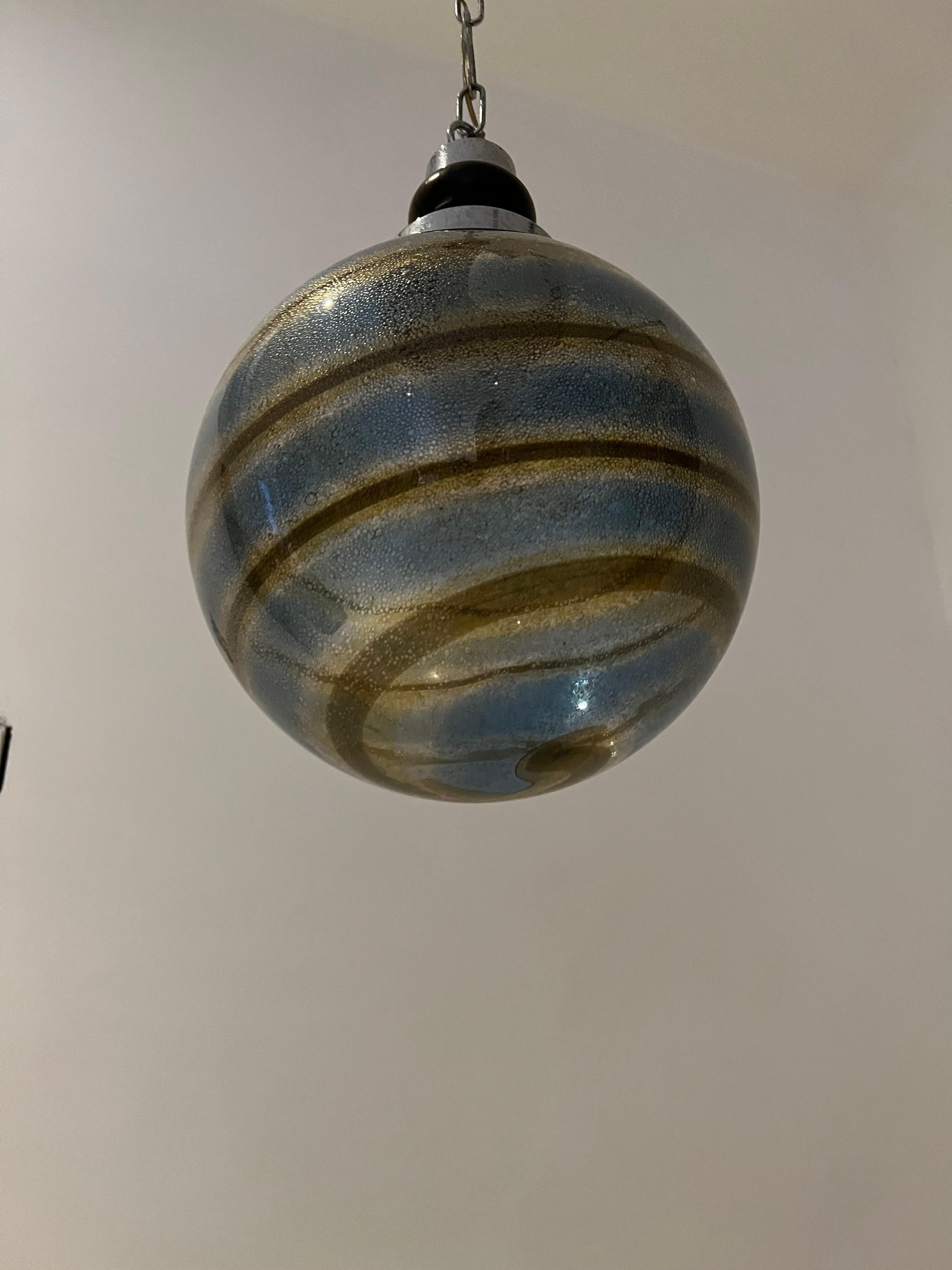 Mid-20th Century Mid-Century Modern Table Lamp ITSO Barovier e Toso, Murano Glass, Italy, 1950's For Sale