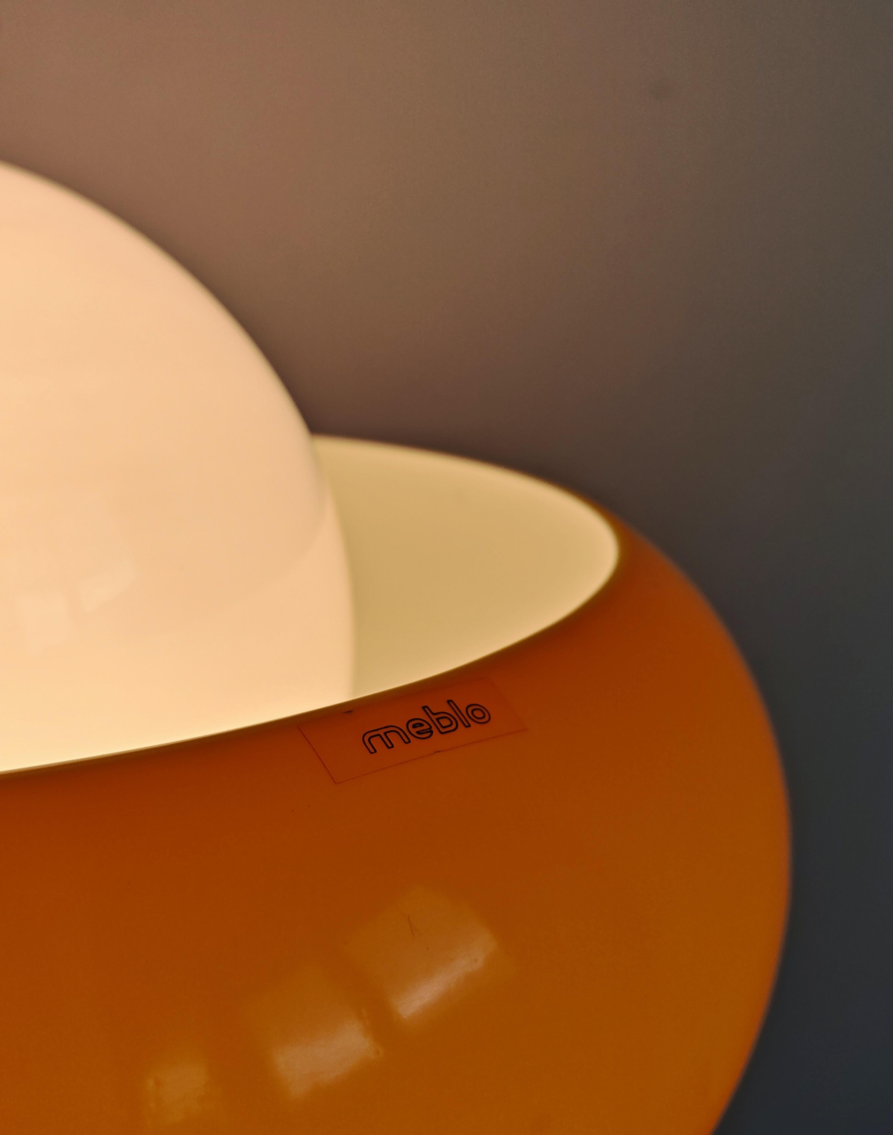 Steel Mid Century Modern Table Lamp 