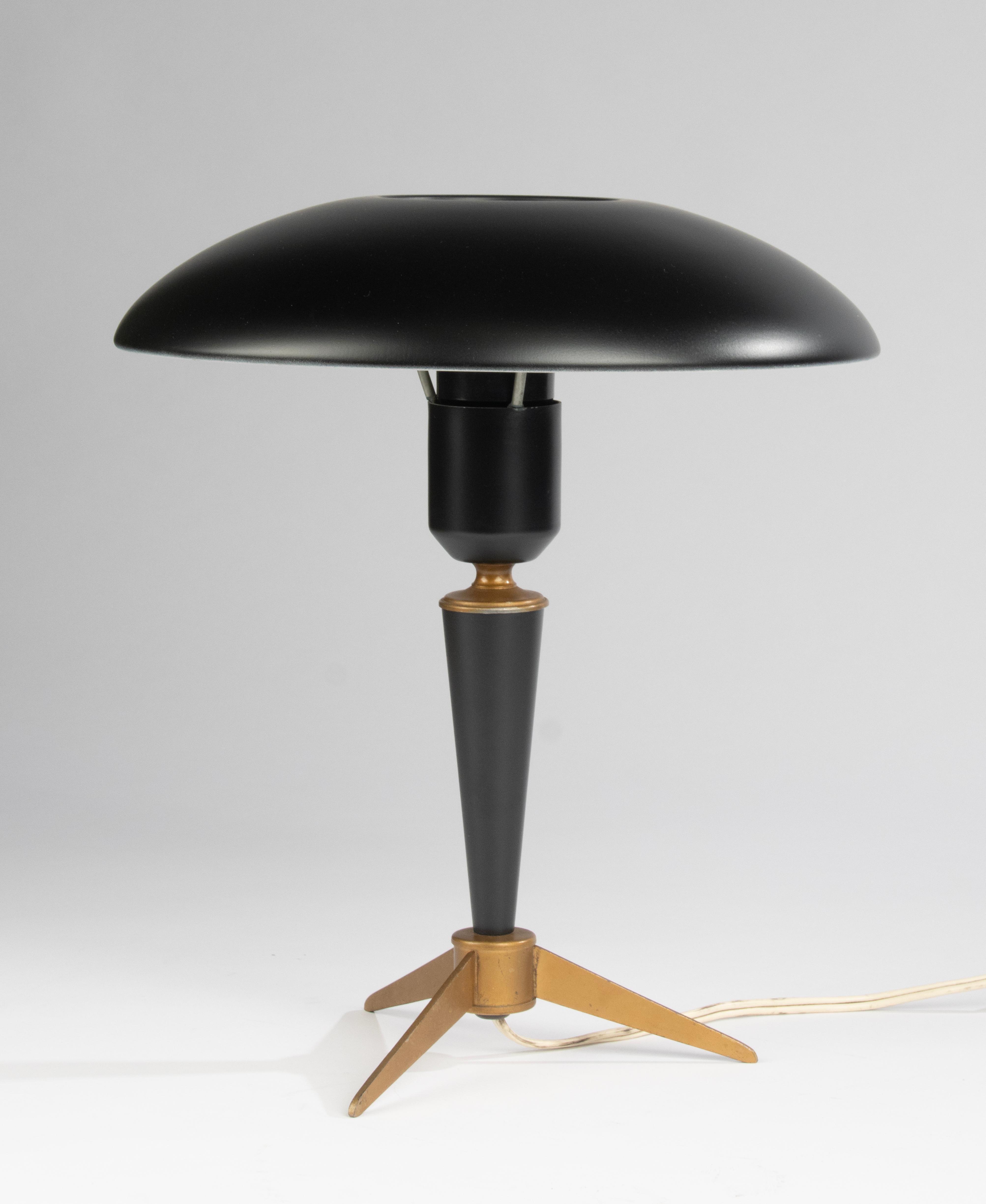 Lampe de Table Moderne du Milieu du Siècle - Louis Kalff pour Philips - Modèle Bijou en vente 2