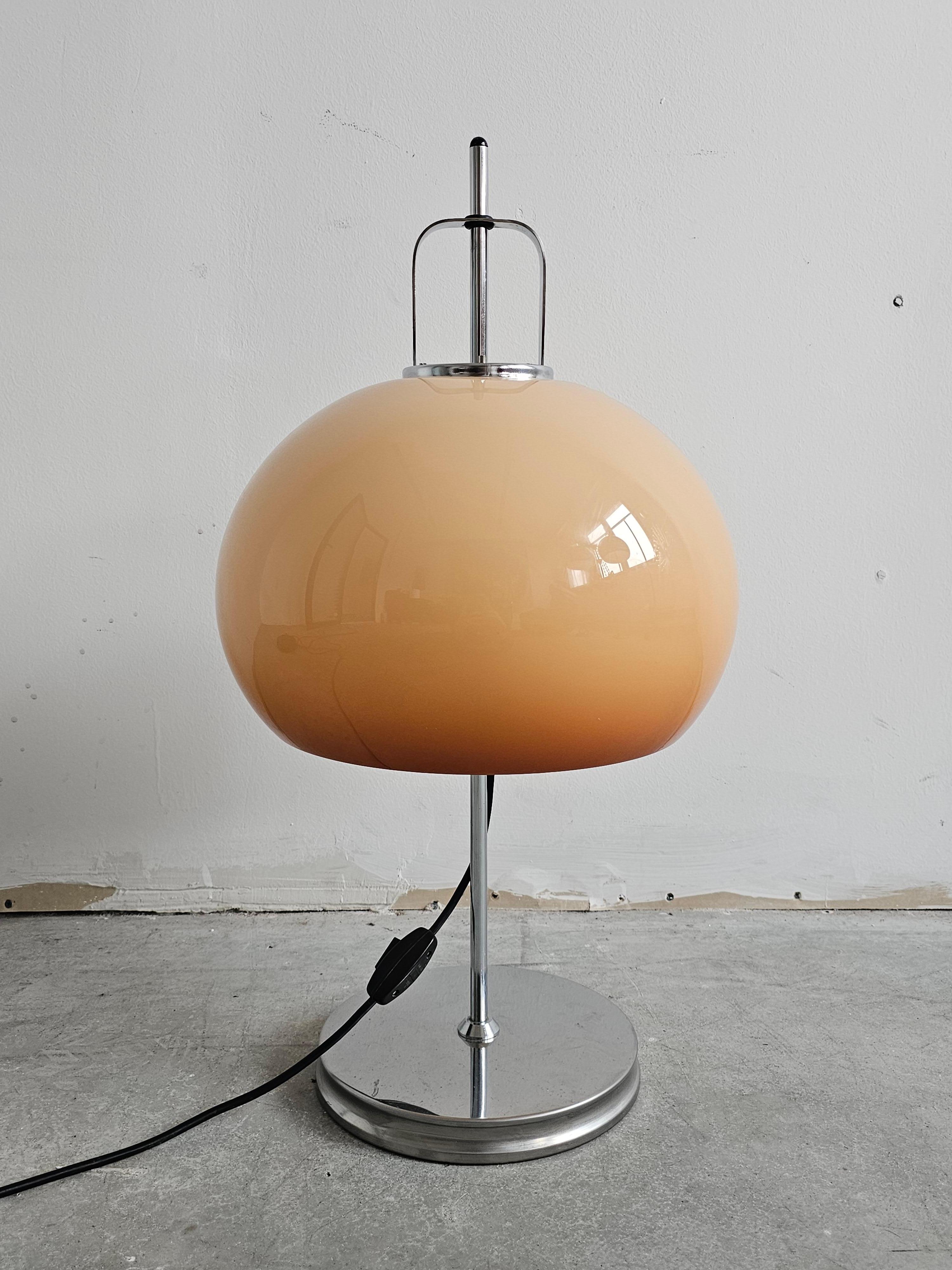 Steel Mid Century Modern Table Lamp 
