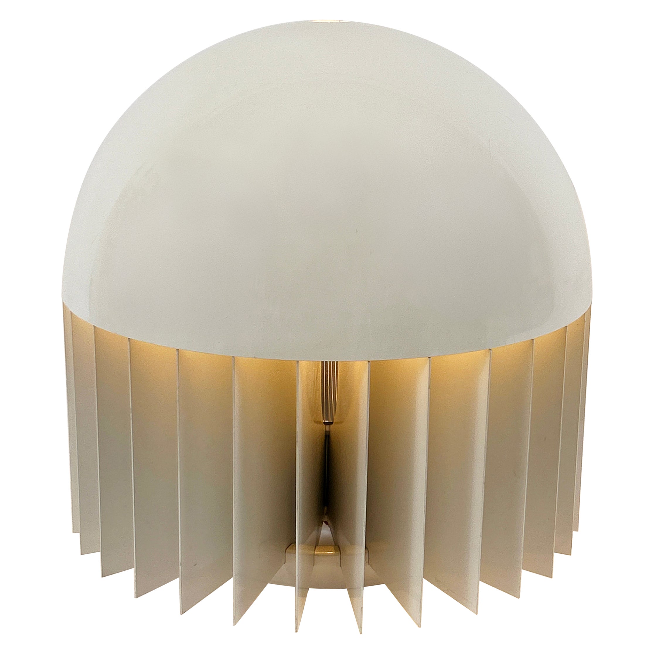 Mid Century Modern Table Lamp MT by Giancarlo Mattioli for Sirrah Italy 1969