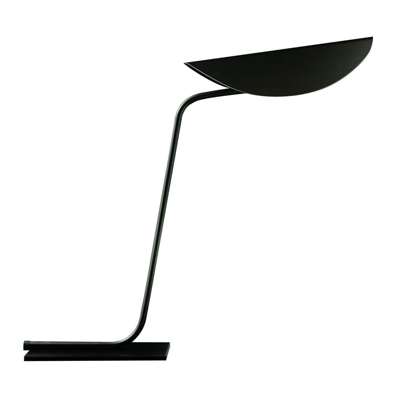 Mid Century Modern Table Lamp 'Plume' Anodic Bronze Metal by Christophe Pil In New Condition For Sale In Barcelona, Barcelona