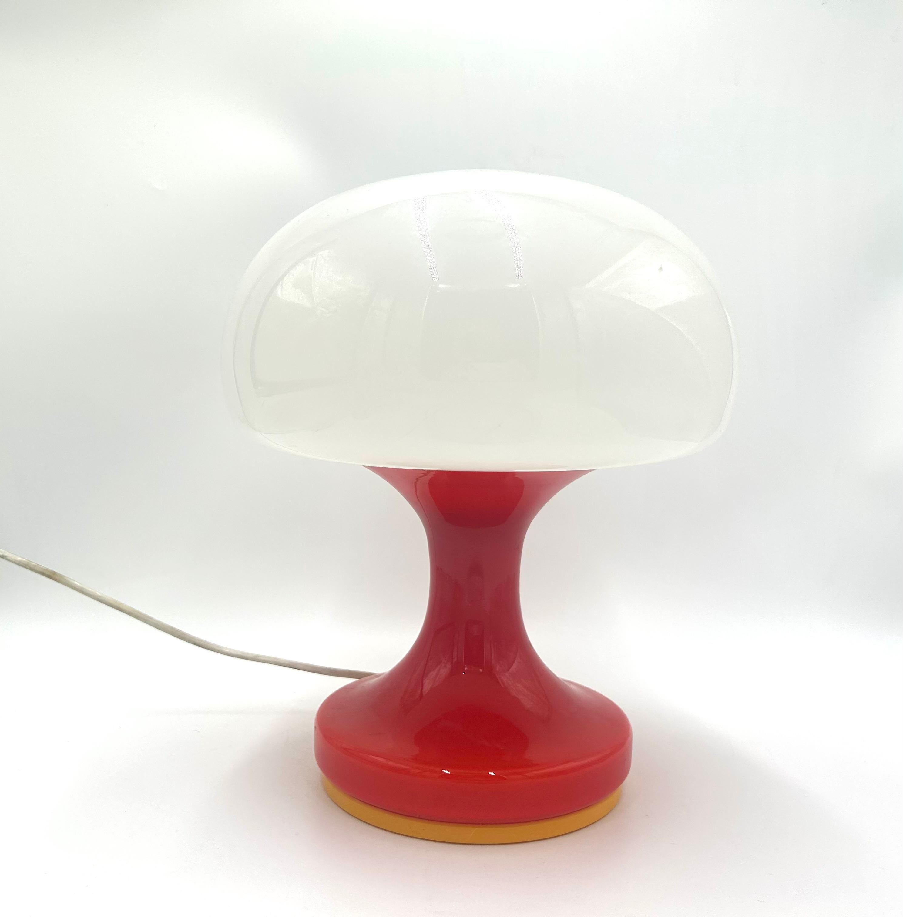 Czech Mid-Century Modern Table Lamp, S. Tabera, 1970s For Sale