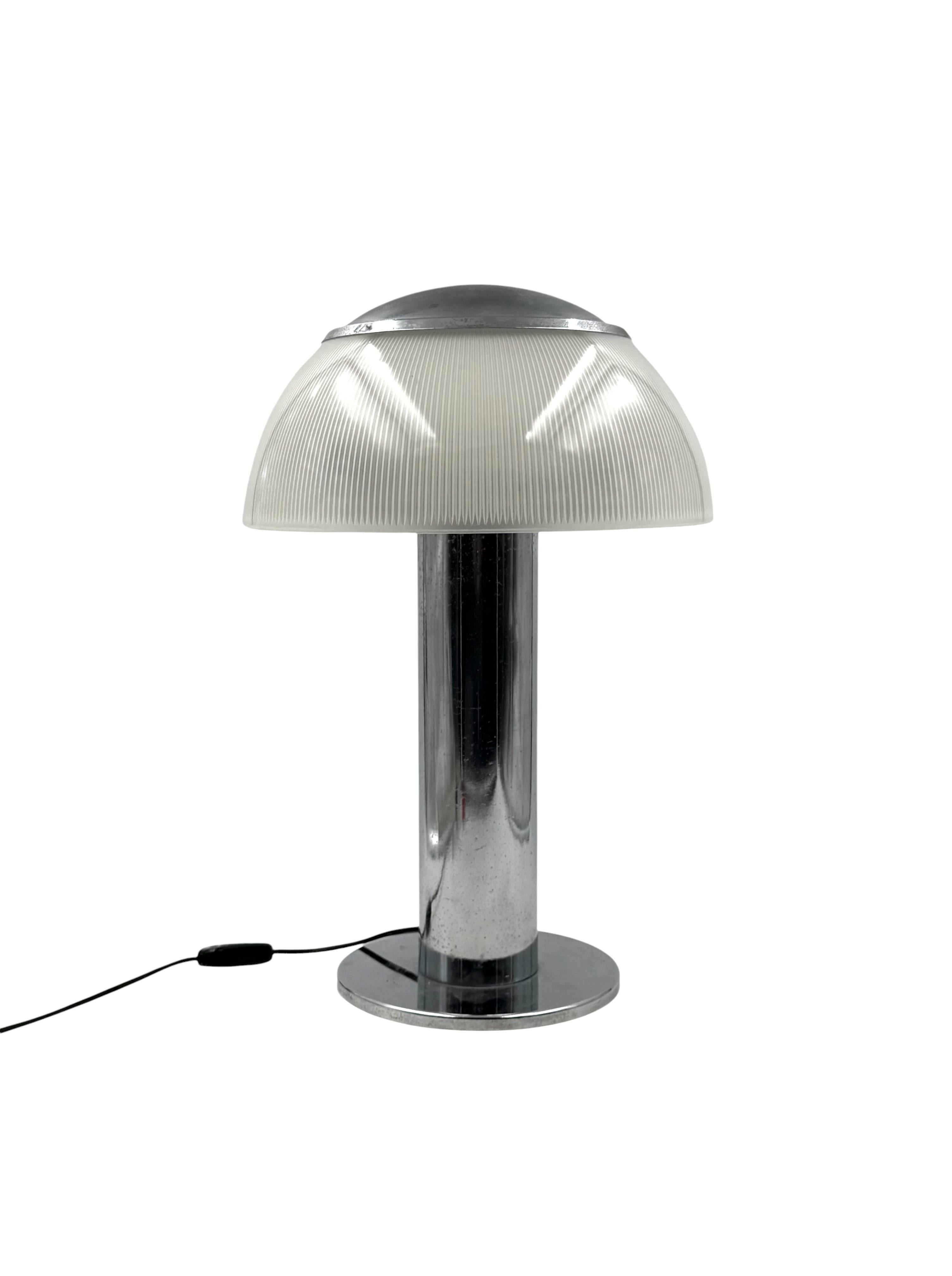 Métal Lampe de table moderne du milieu du siècle, Stilnovo Italie années 1960 en vente