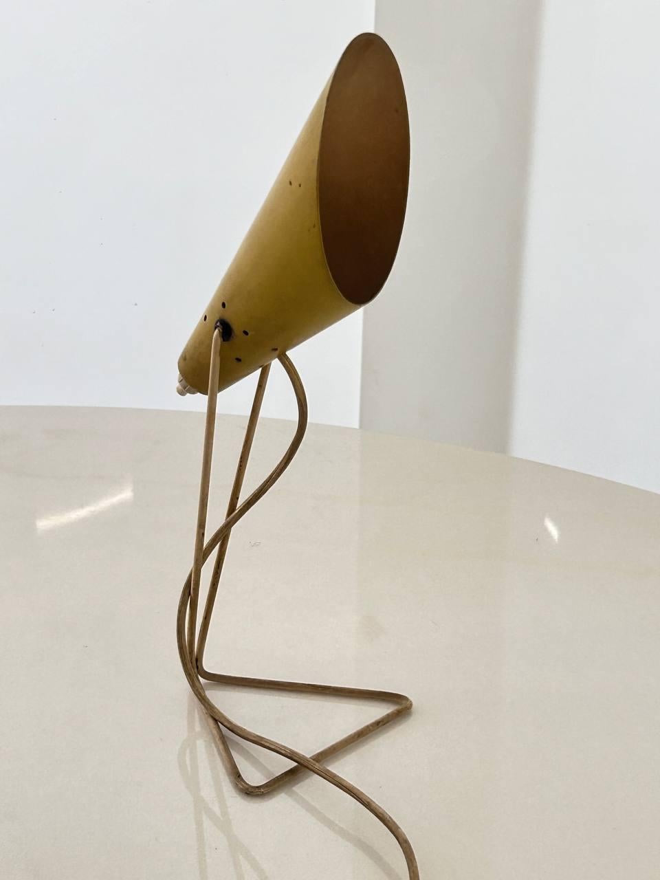 Lámpara de sobremesa moderna de mediados de siglo STILUX Milán, 1950 Italian en venta